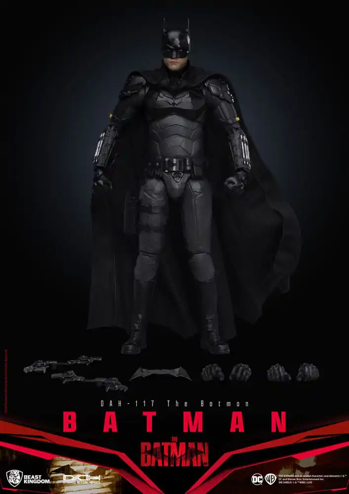 DC Comics Dynamic 8ction Heroes akčná figúrka 1/9 Batman (The Batman) 21 cm termékfotó