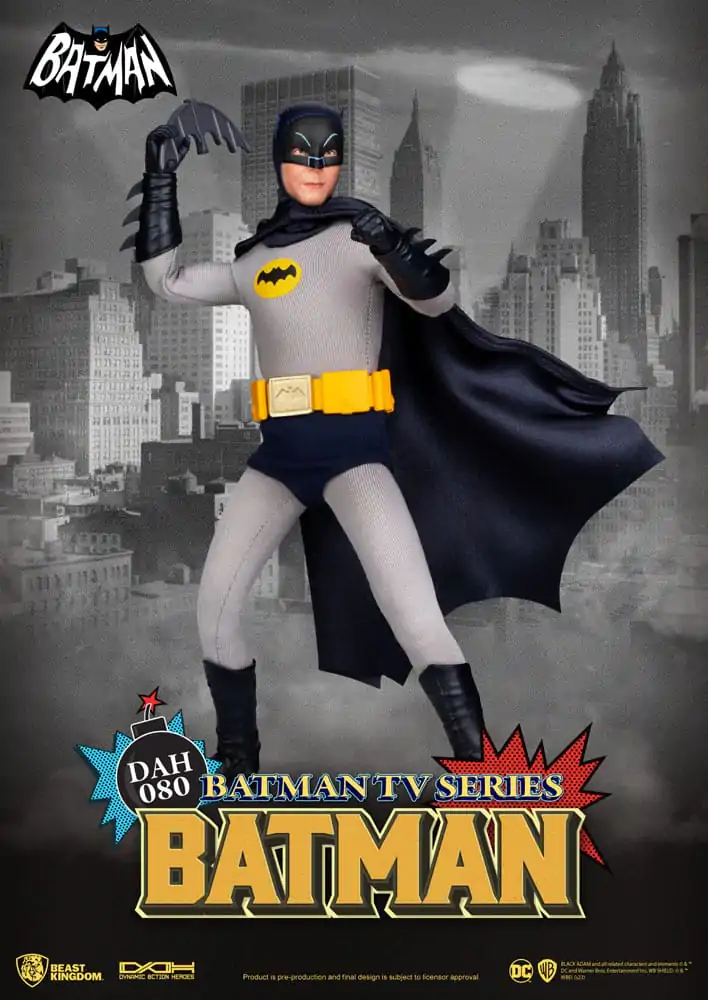 DC Comics Dynamic 8ction Heroes Akčná figúrka 1/9 Batman TV seriál Batman 24 cm termékfotó