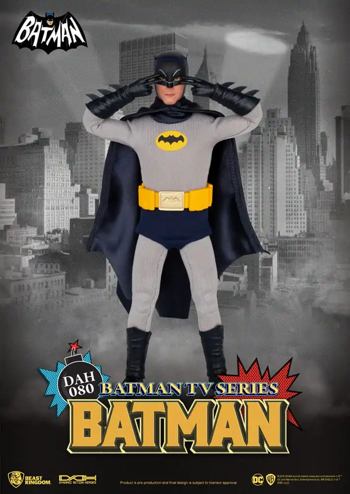 DC Comics Dynamic 8ction Heroes Akčná figúrka 1/9 Batman TV seriál Batman 24 cm termékfotó