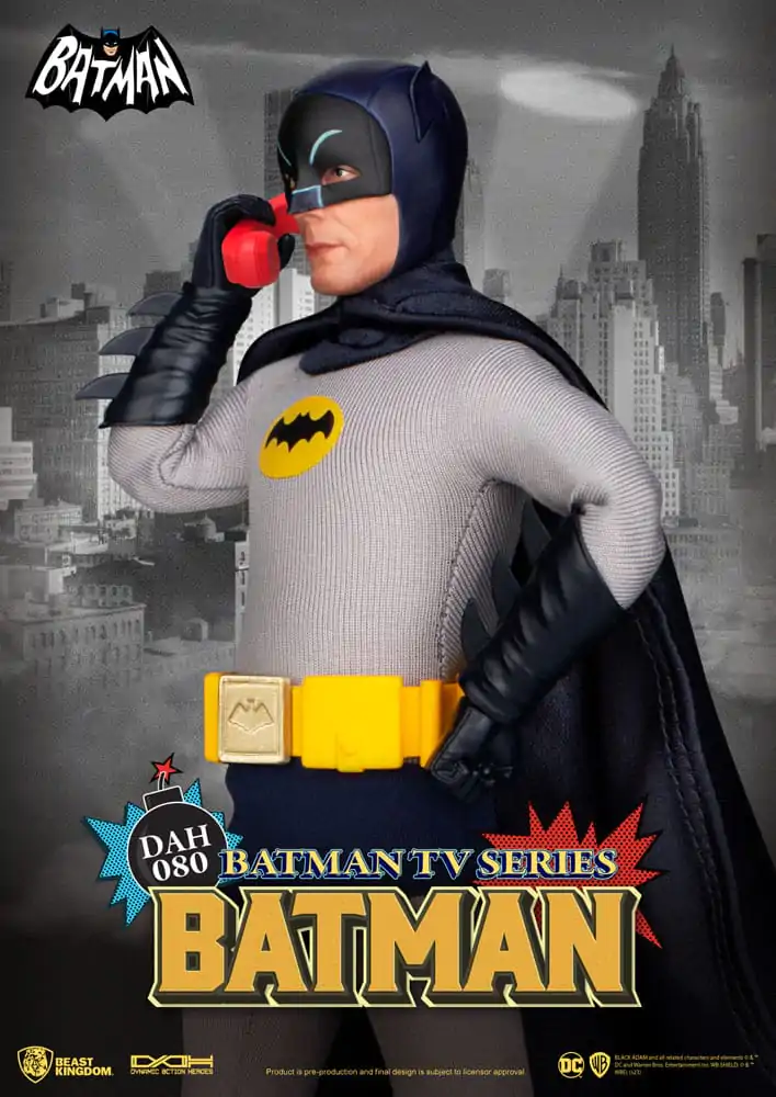 DC Comics Dynamic 8ction Heroes Akčná figúrka 1/9 Batman TV seriál Batman 24 cm termékfotó