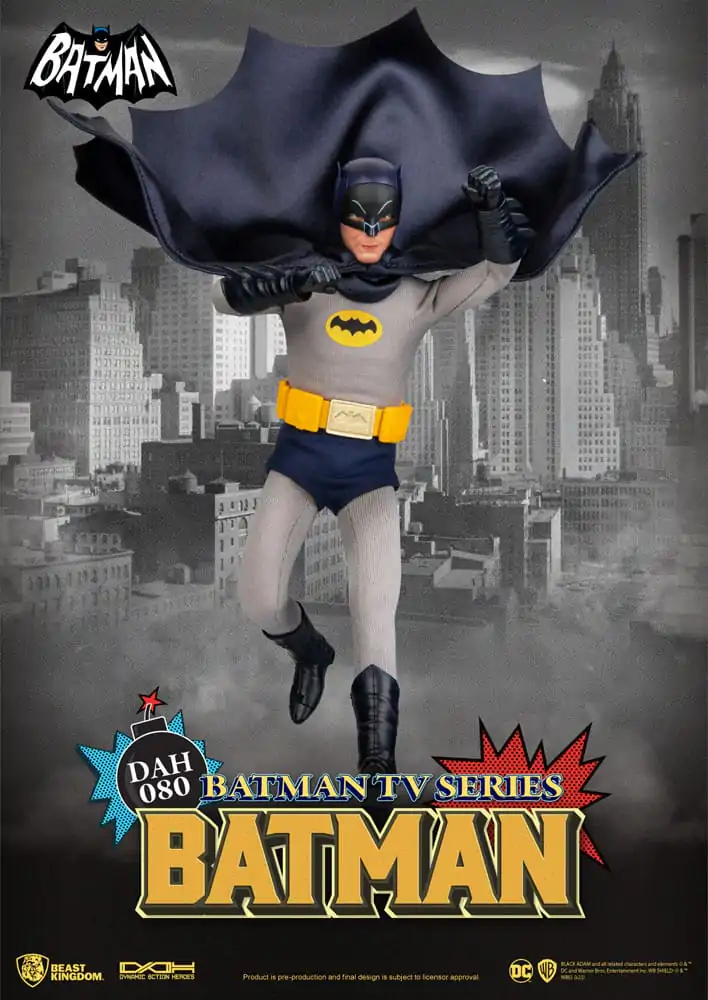 DC Comics Dynamic 8ction Heroes Akčná figúrka 1/9 Batman TV seriál Batman 24 cm termékfotó