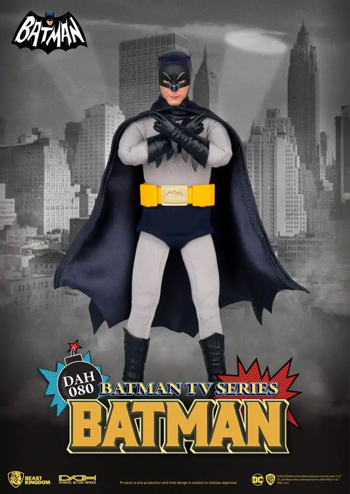 DC Comics Dynamic 8ction Heroes Akčná figúrka 1/9 Batman TV seriál Batman 24 cm termékfotó