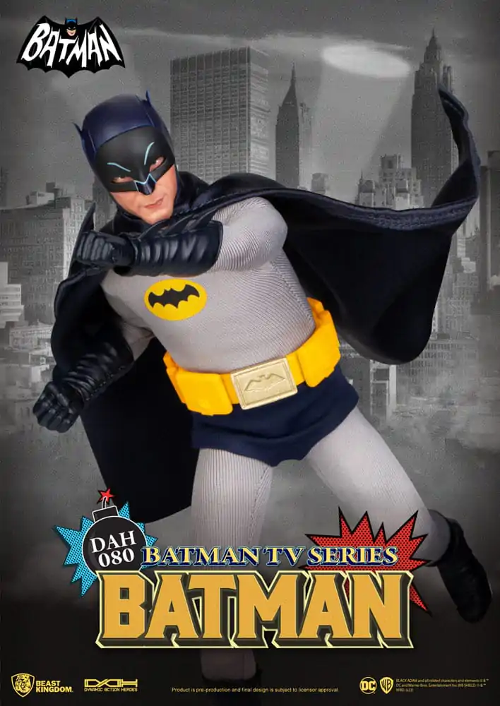 DC Comics Dynamic 8ction Heroes Akčná figúrka 1/9 Batman TV seriál Batman 24 cm termékfotó