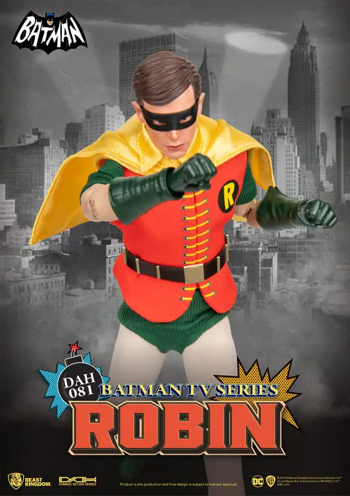 DC Comics Dynamic 8ction Heroes akčná figúrka 1/9 Batman TV Series Robin 24 cm termékfotó