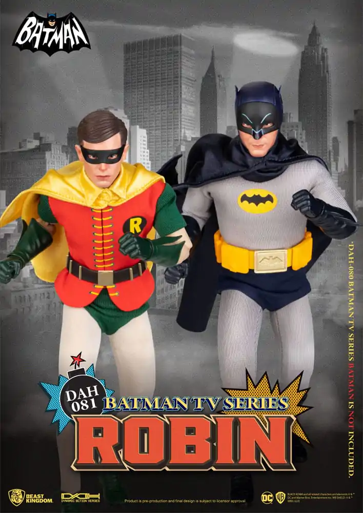 DC Comics Dynamic 8ction Heroes akčná figúrka 1/9 Batman TV Series Robin 24 cm termékfotó