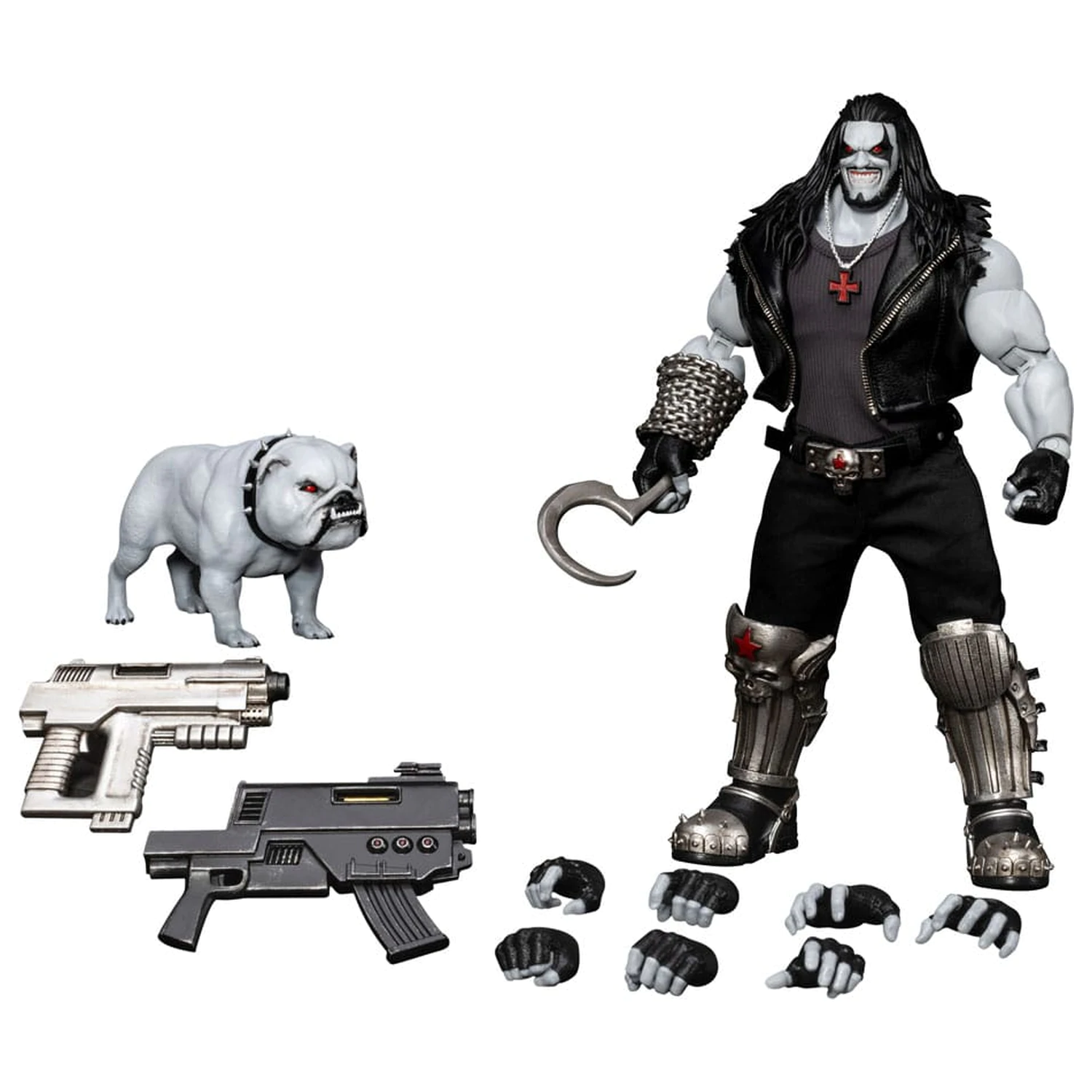 DC Comics Dynamic 8ction Heroes akčná figúrka 1/9 Lobo Deluxe Verzia 23 cm produktová fotografia