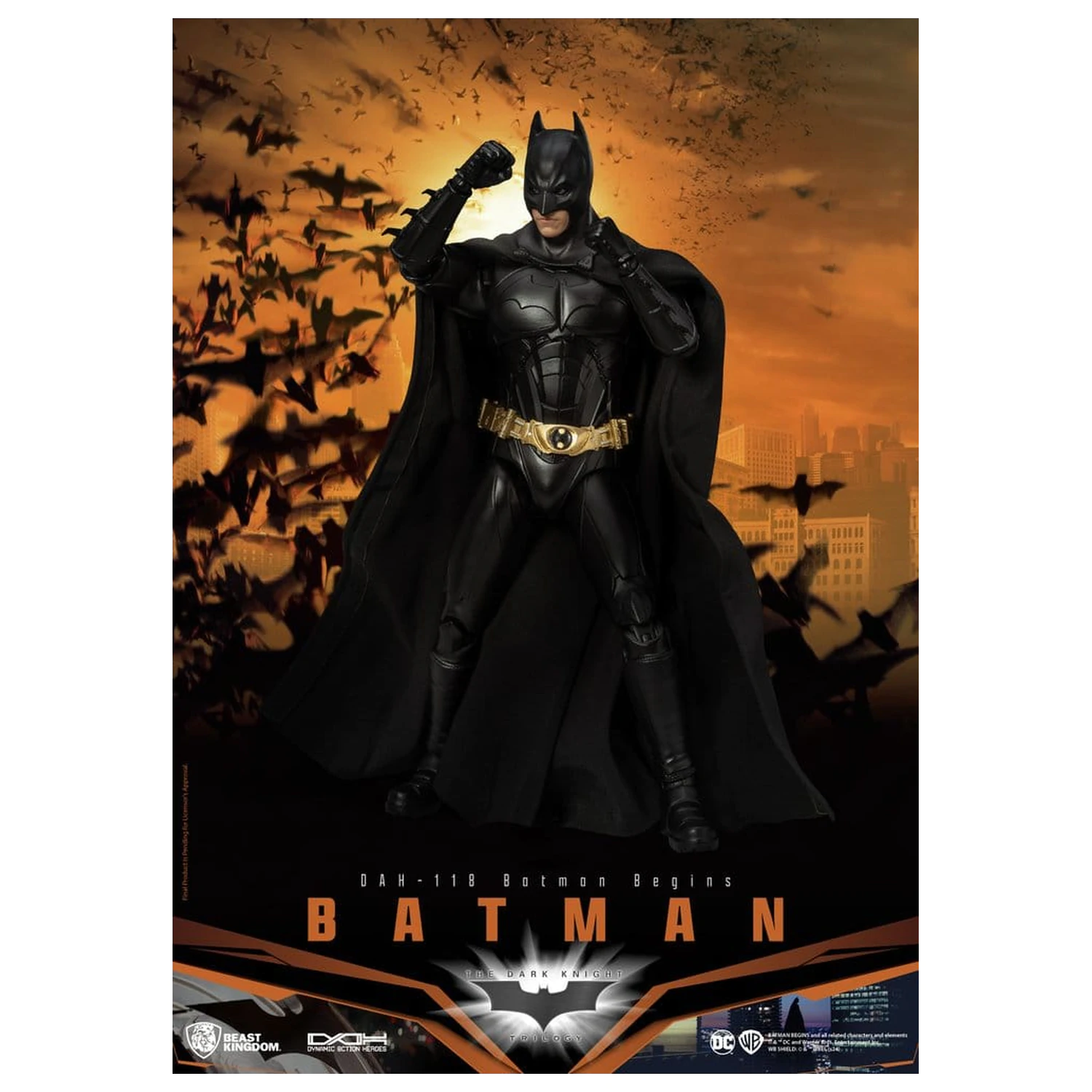DC Comics Dynamic 8ction Heroes akčná figúrka Batman (Batman Begins) 21 cm produktová fotografia