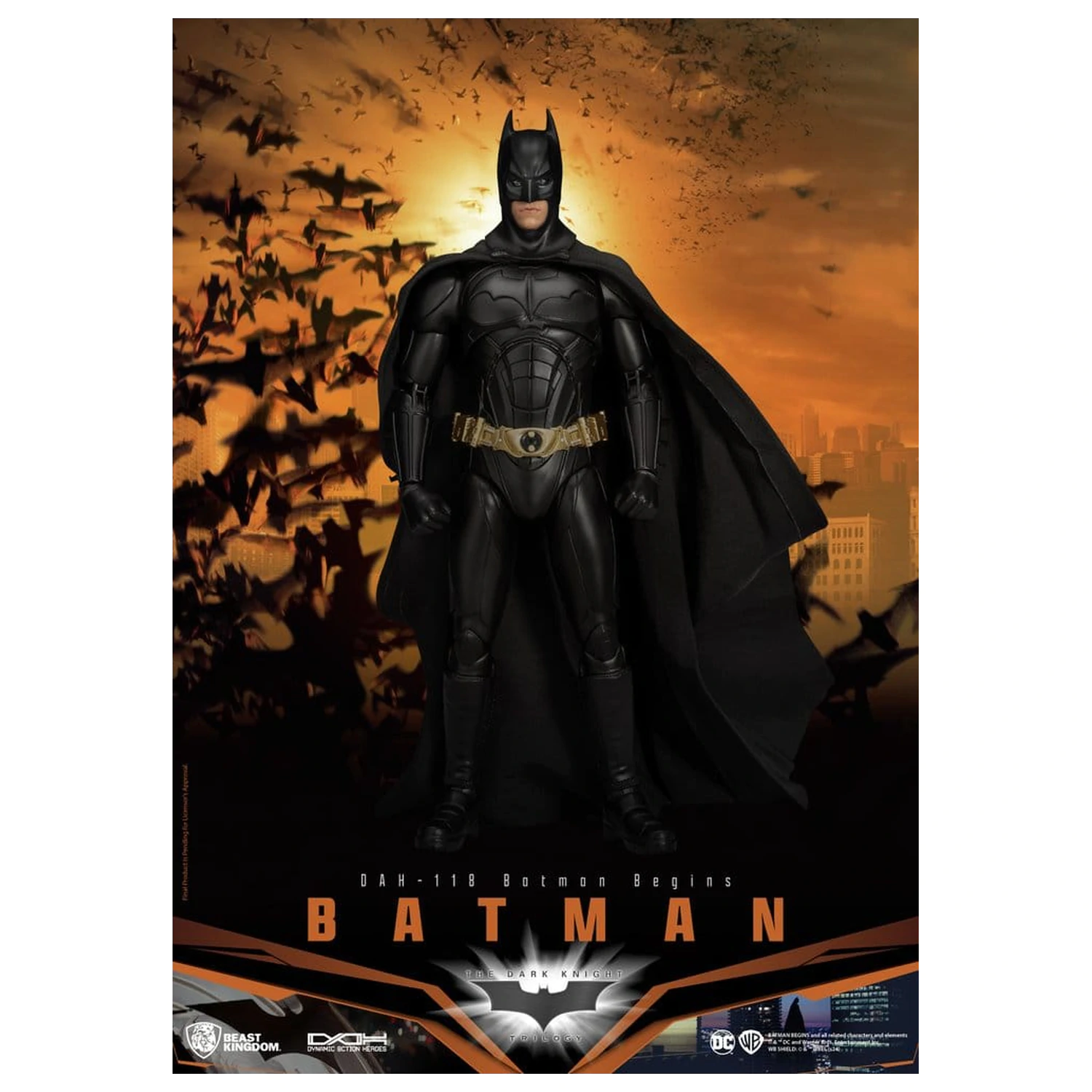 DC Comics Dynamic 8ction Heroes akčná figúrka Batman (Batman Begins) 21 cm produktová fotografia
