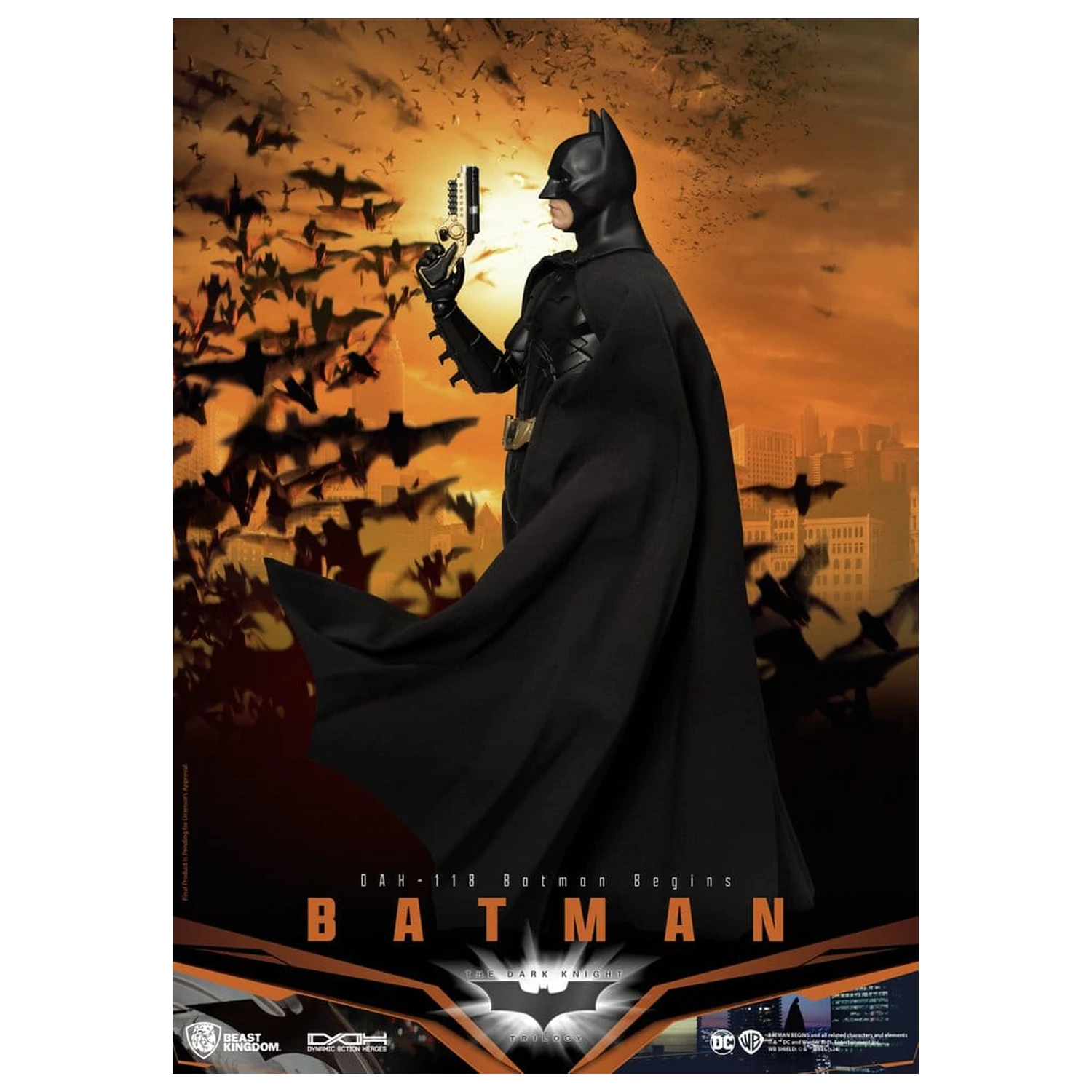 DC Comics Dynamic 8ction Heroes akčná figúrka Batman (Batman Begins) 21 cm produktová fotografia
