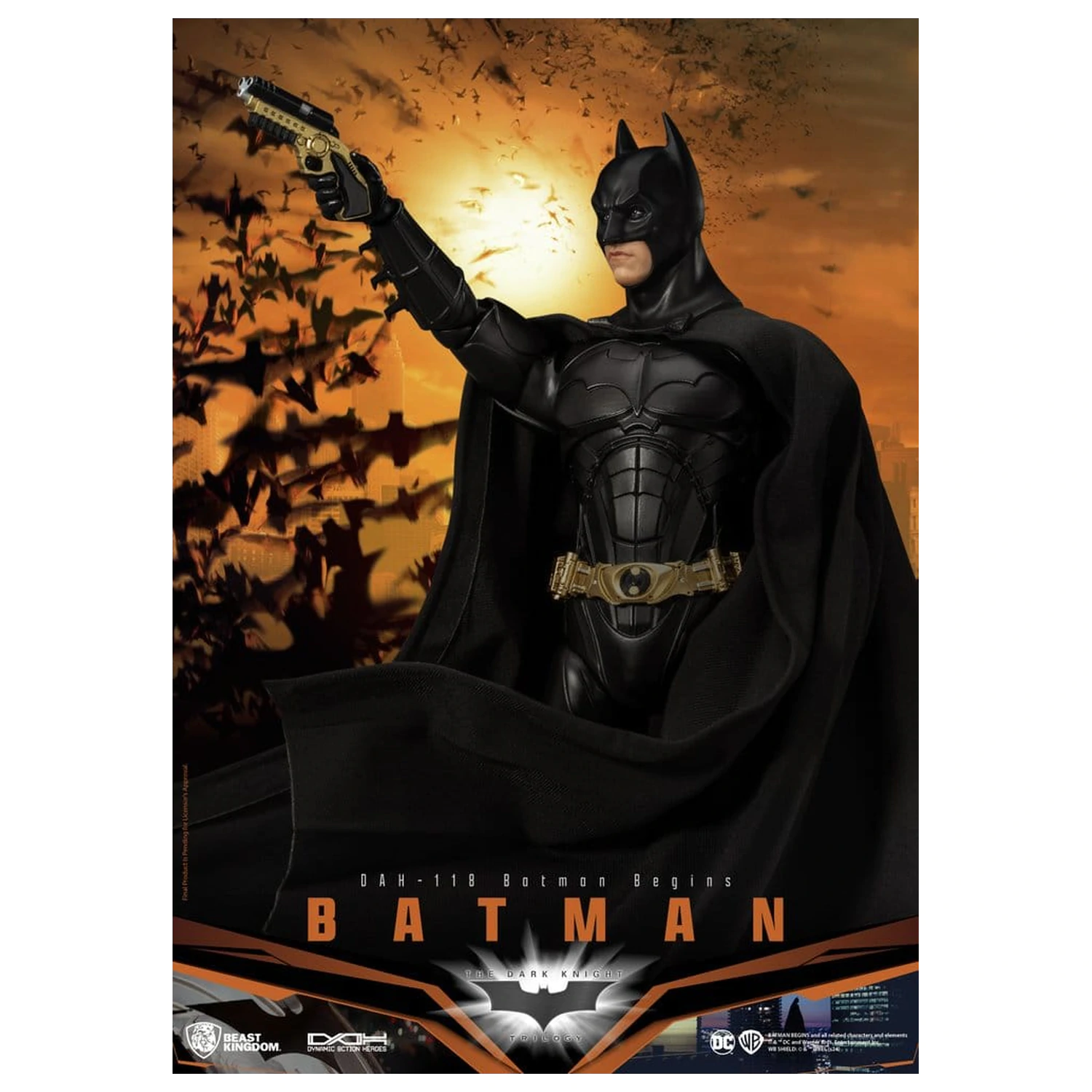 DC Comics Dynamic 8ction Heroes akčná figúrka Batman (Batman Begins) 21 cm produktová fotografia