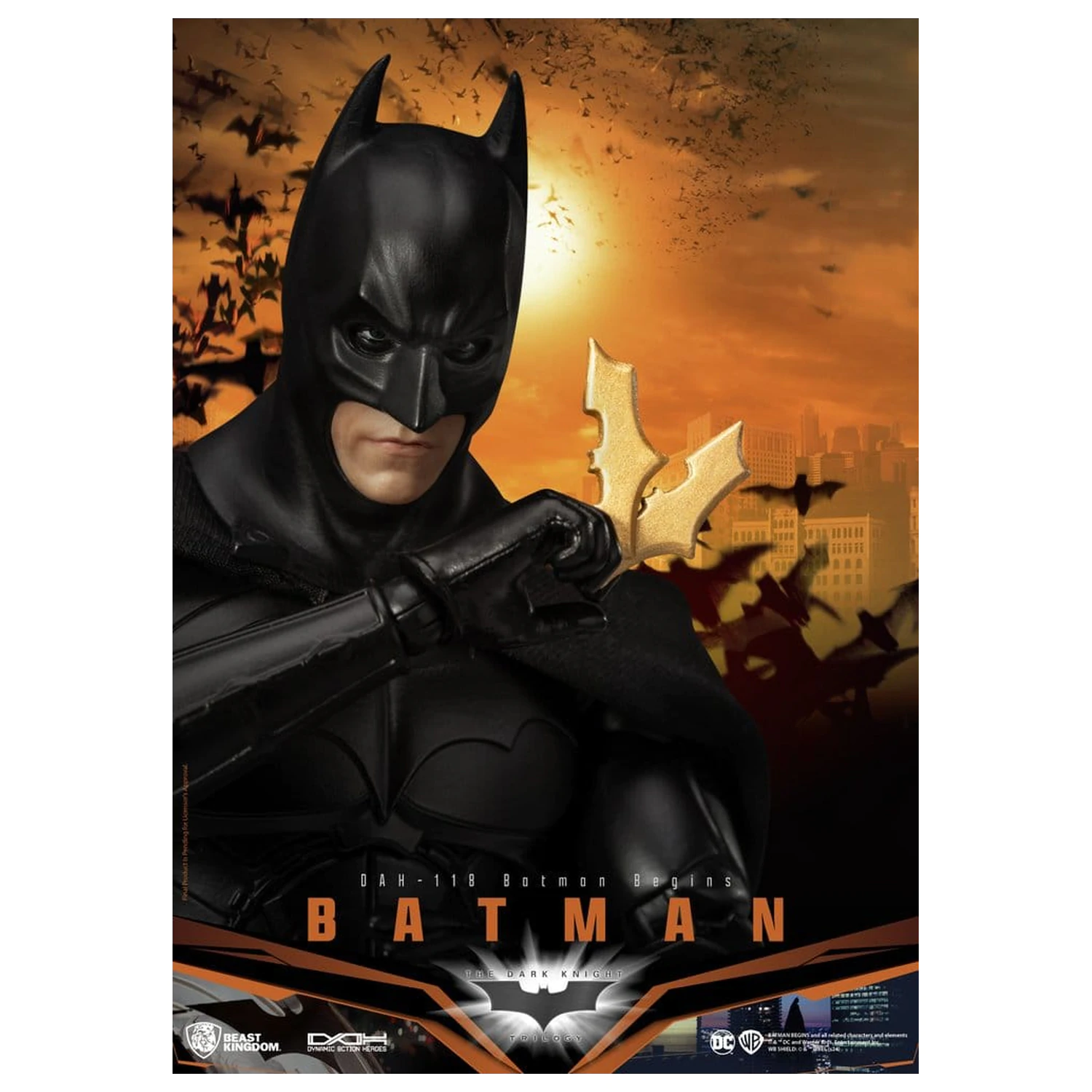 DC Comics Dynamic 8ction Heroes akčná figúrka Batman (Batman Begins) 21 cm produktová fotografia