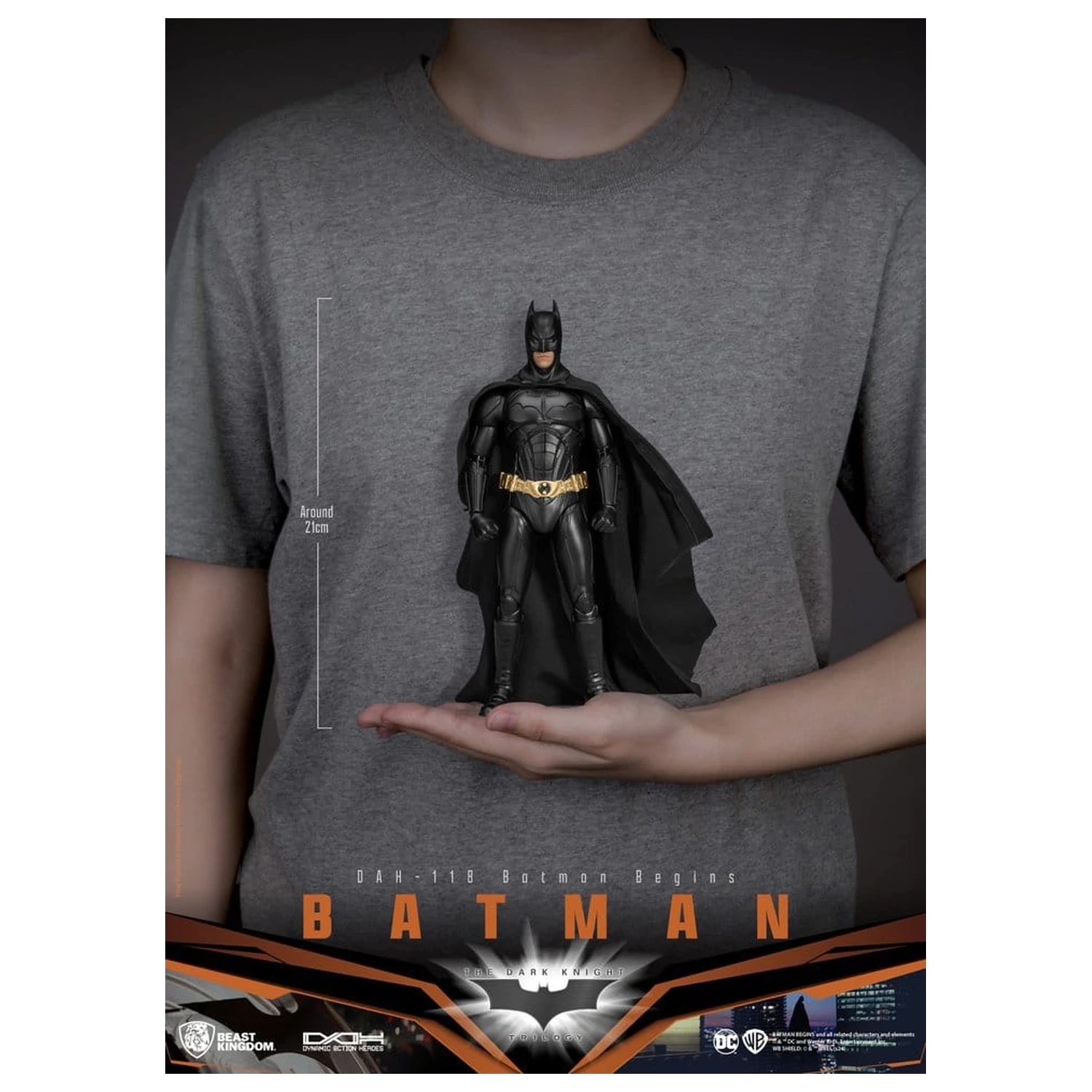 DC Comics Dynamic 8ction Heroes akčná figúrka Batman (Batman Begins) 21 cm produktová fotografia