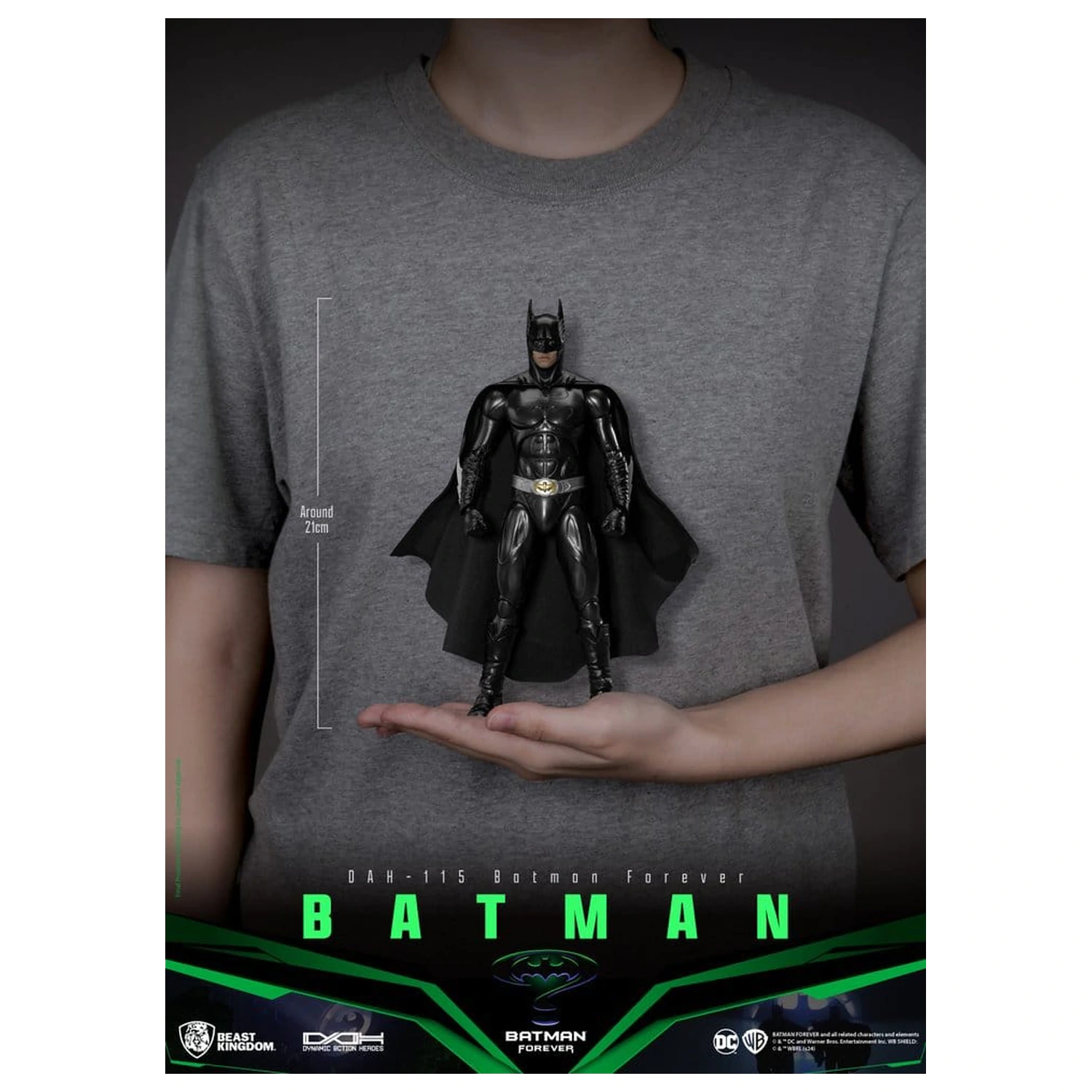 DC Comics Dynamic 8ction Heroes akčná figúrka Batman (Batman Forever) 21 cm produktová fotografia