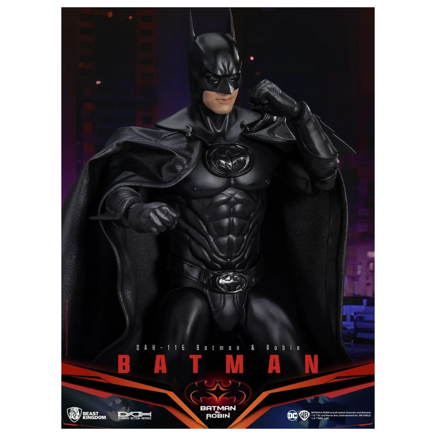 DC Comics Dynamic 8ction Heroes akčná figúrka Batman (Batman & Robin) 21 cm produktová fotografia