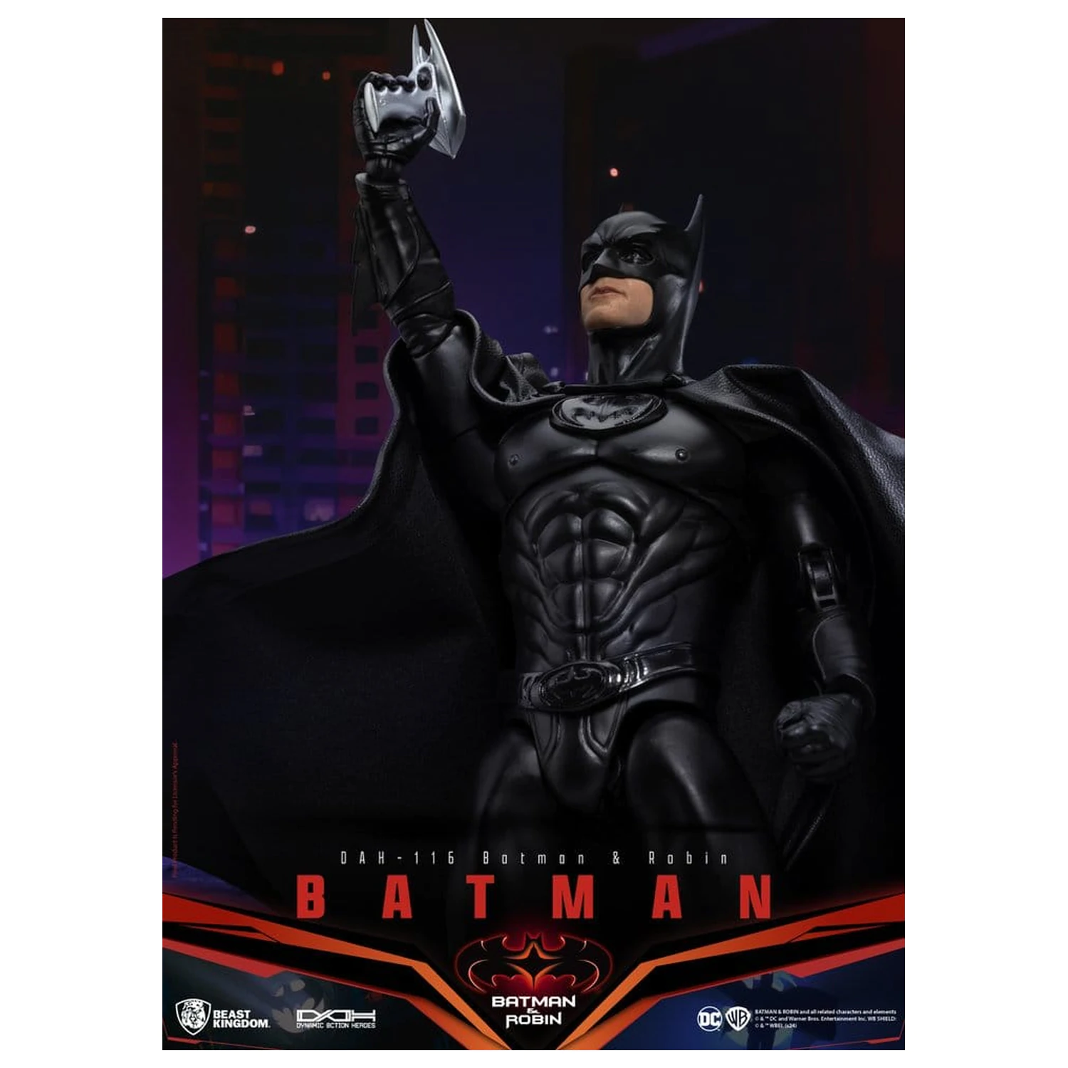 DC Comics Dynamic 8ction Heroes akčná figúrka Batman (Batman & Robin) 21 cm produktová fotografia