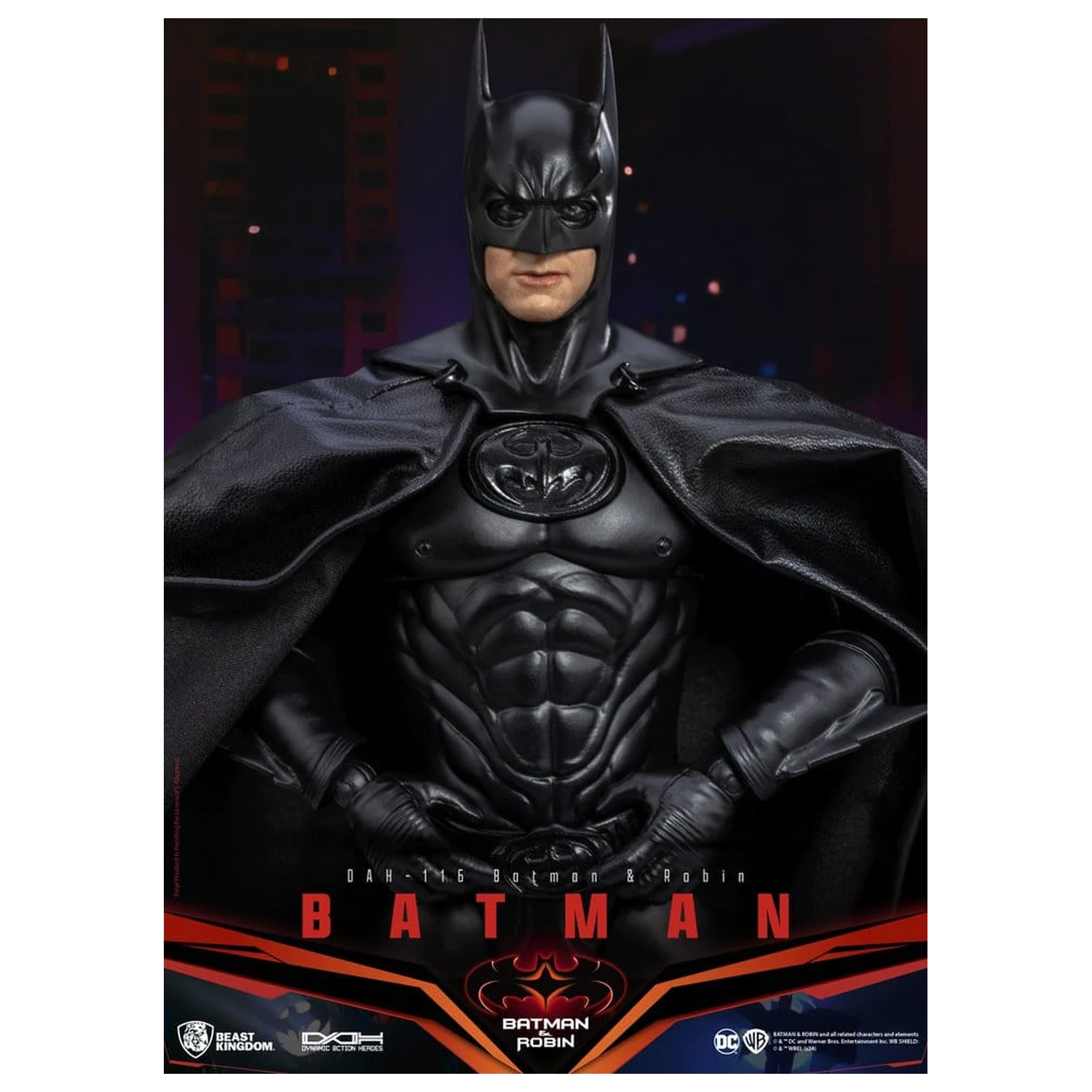DC Comics Dynamic 8ction Heroes akčná figúrka Batman (Batman & Robin) 21 cm produktová fotografia