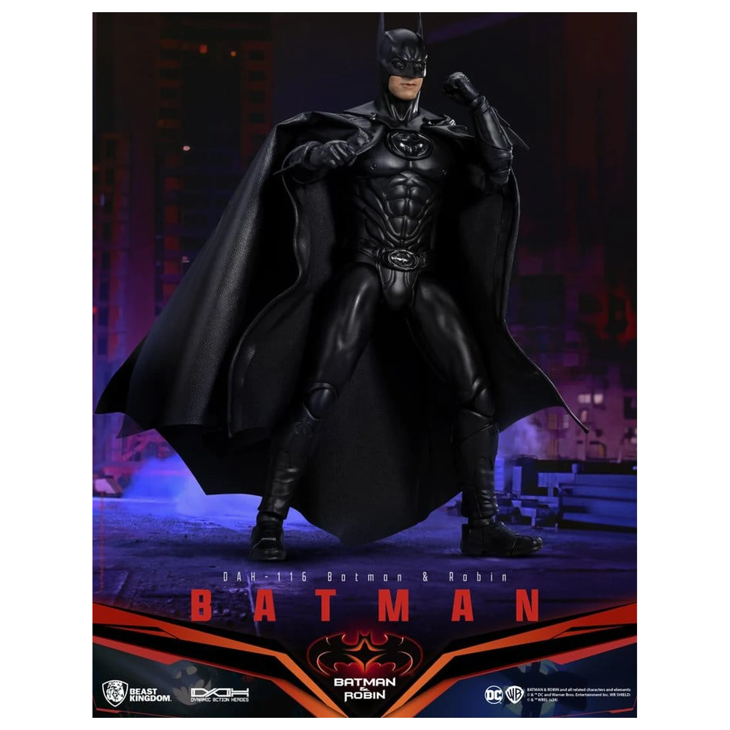 DC Comics Dynamic 8ction Heroes akčná figúrka Batman (Batman & Robin) 21 cm produktová fotografia