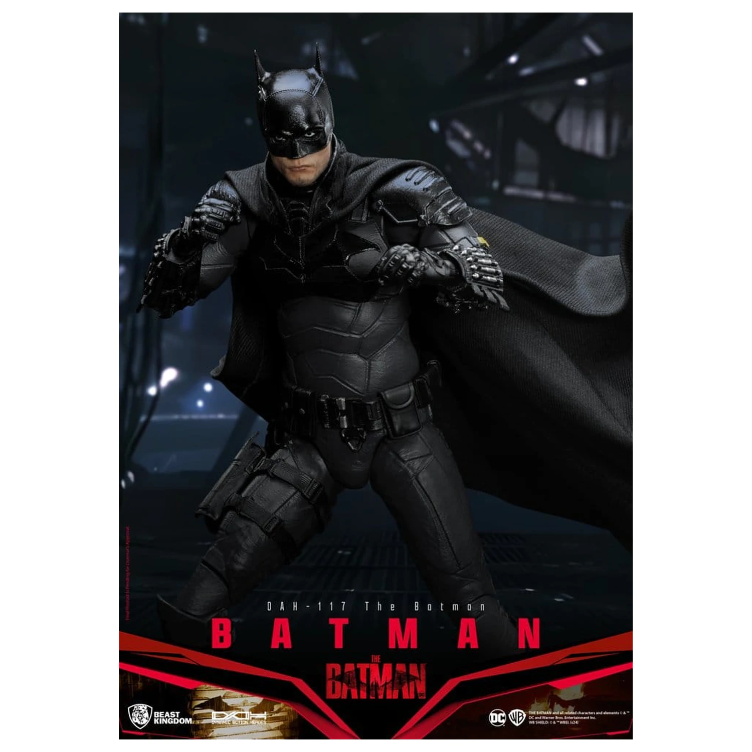 DC Comics Dynamic 8ction Heroes akčná figúrka Batman (The Batman) 21 cm produktová fotografia