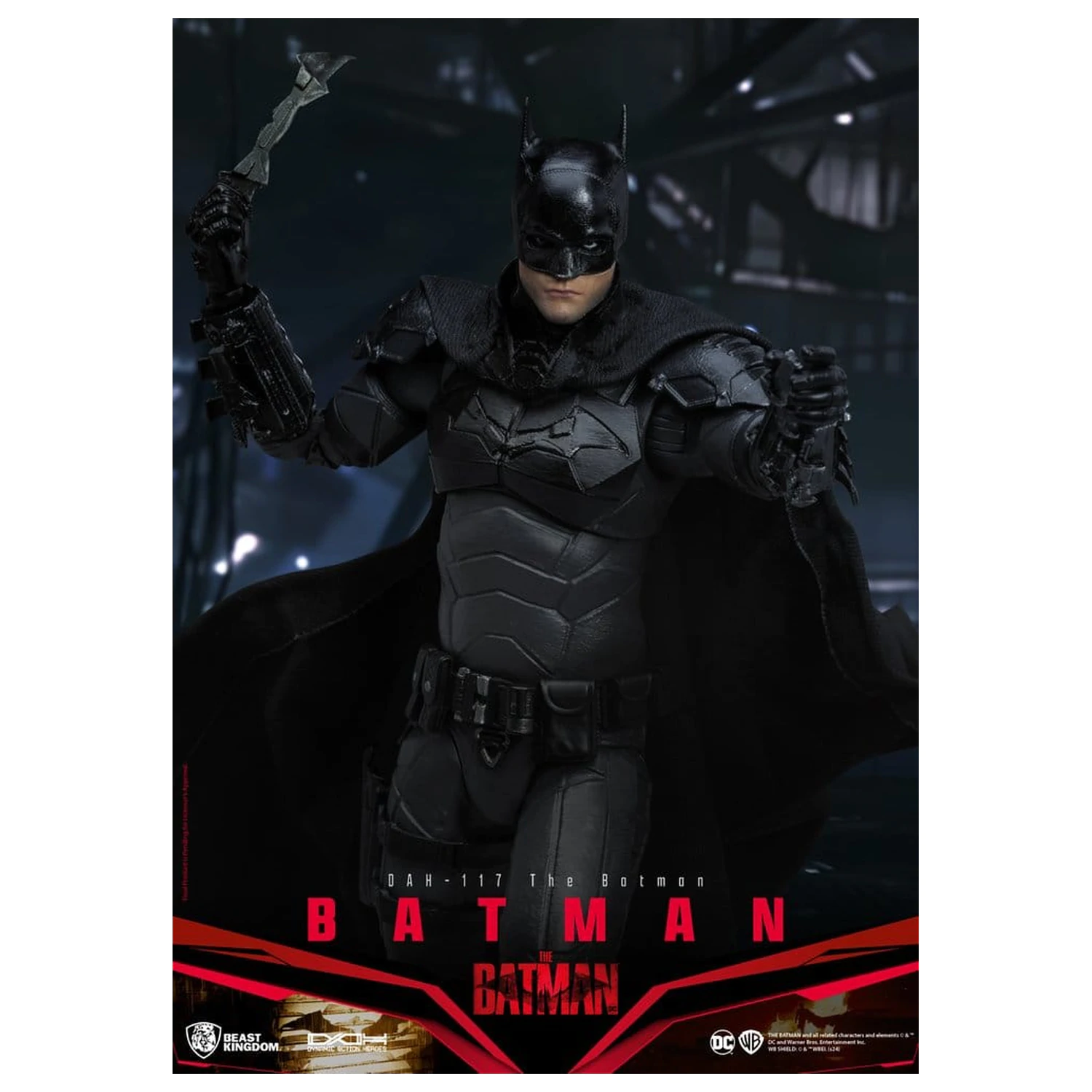 DC Comics Dynamic 8ction Heroes akčná figúrka Batman (The Batman) 21 cm produktová fotografia