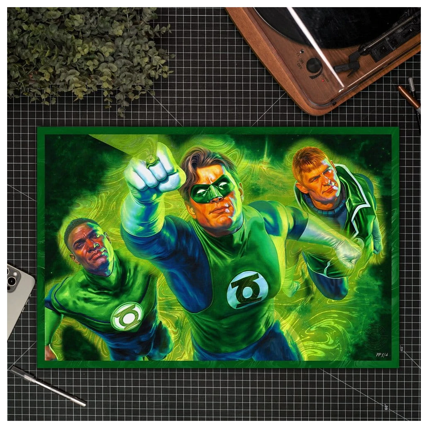DC Comics umelecká tlač Green Lantern 61 x 41 cm - nezarámované produktová fotografia