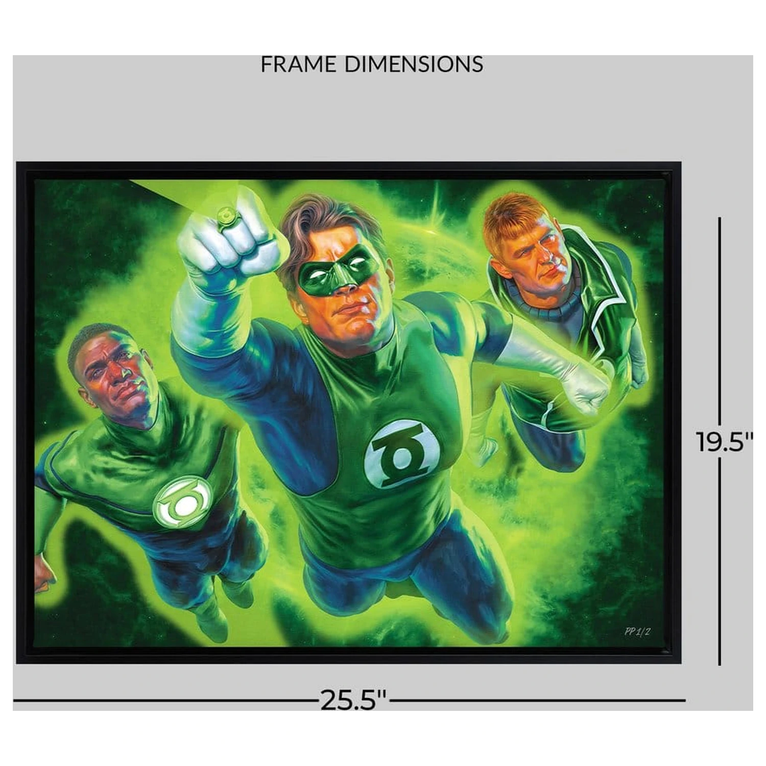 DC Comics umelecká tlač Green Lantern 61 x 41 cm - nezarámované produktová fotografia