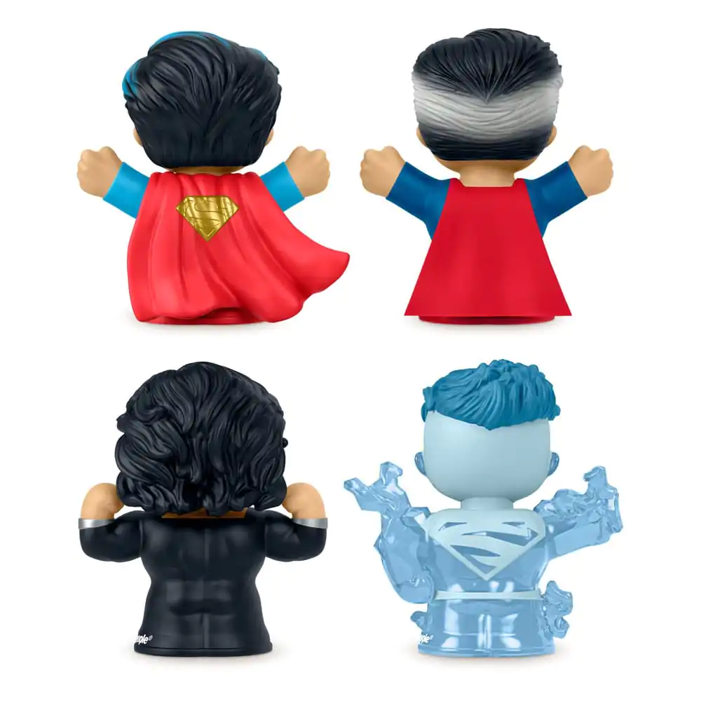 DC Comics Fisher-Price Little People Collector Mini figúrky balenie po 4 Superman: Through the Ages 7 cm produktová fotografia