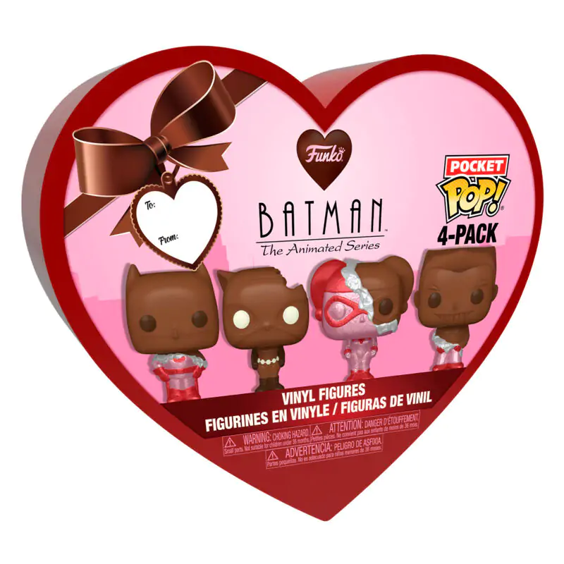 DC Valentines Pocket POP! Vinilová figúrka 4-csomag Choc 4 cm termékfotó