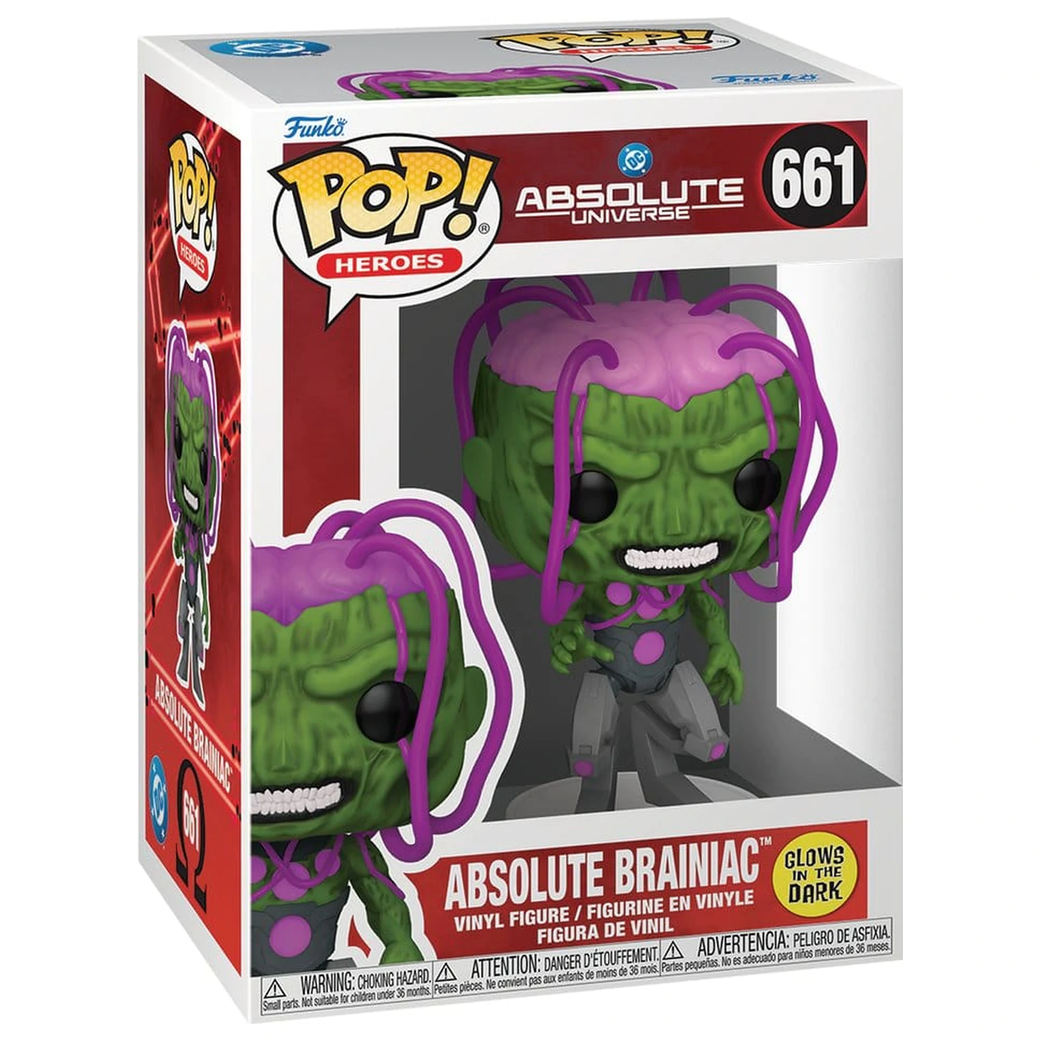 DC Comics Funko POP! Comics vinylová figúrka Brainiac 9 cm produktová fotografia