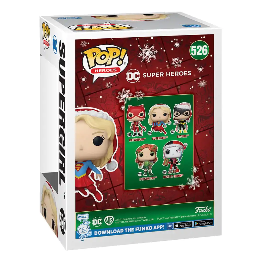 DC Comics Funko POP! Heroes Vinyl figúrka Holiday '24- Supergirl 9 cm termékfotó