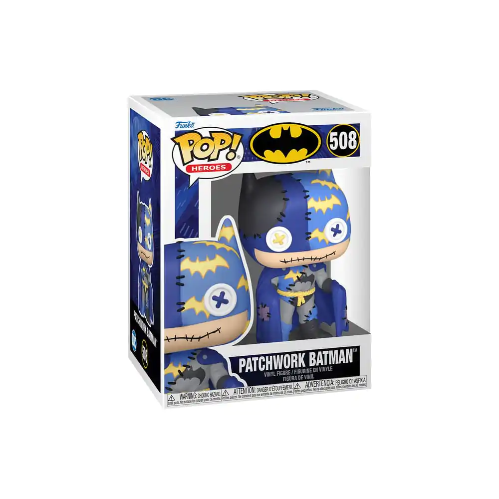 DC Comics Funko POP! Movies Vinylová figúrka Patchwork - Batman 9 cm produktová fotografia