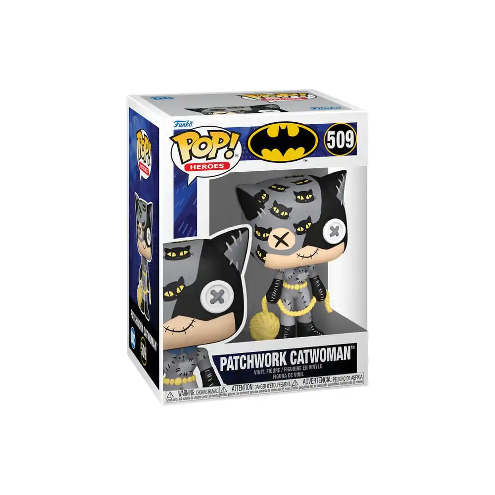 DC Comics Funko POP! Movies Vinyl Figúrka Patchwork - Catwoman 9 cm termékfotó