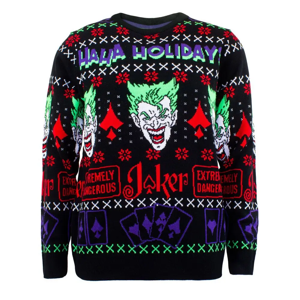 DC Comics Joker - HaHa Holidays karácsonyi hoodie L termékfotó