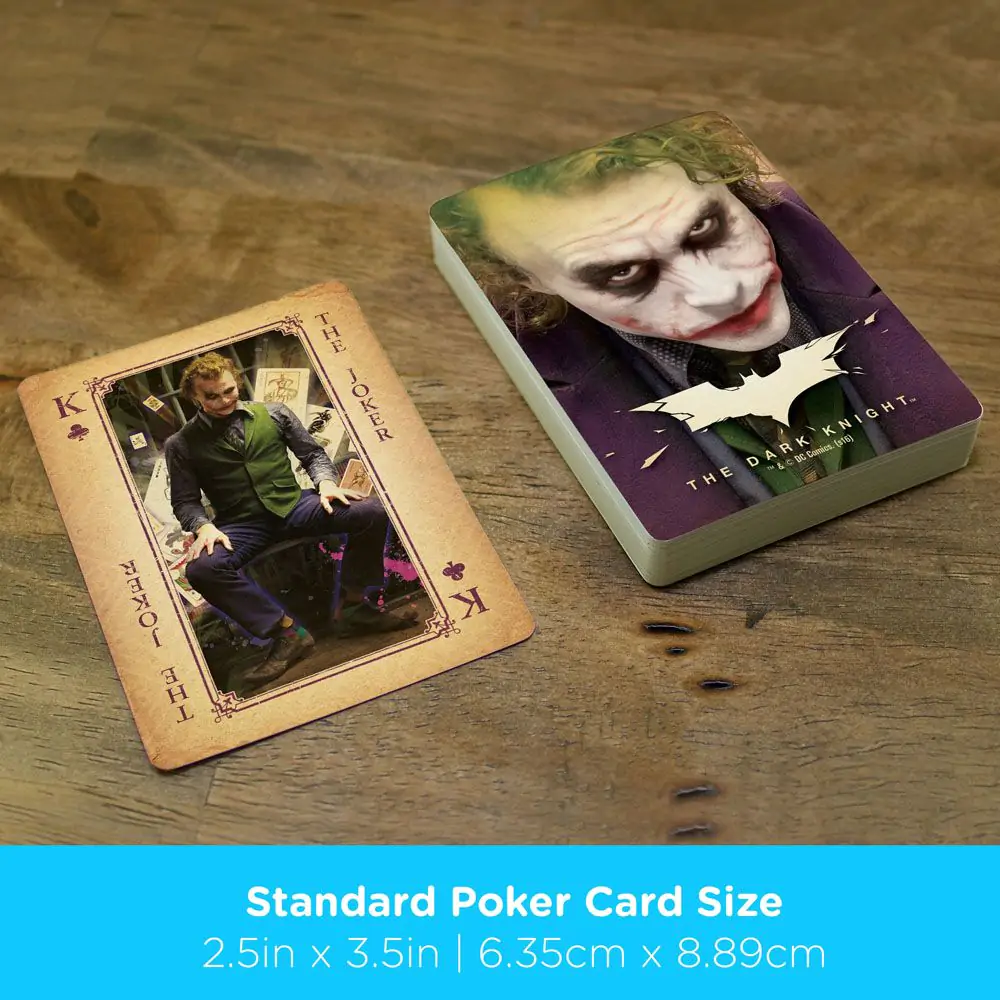 DC Comics Playing Cards Joker (Heath Ledger) - Hracie karty produktová fotografia