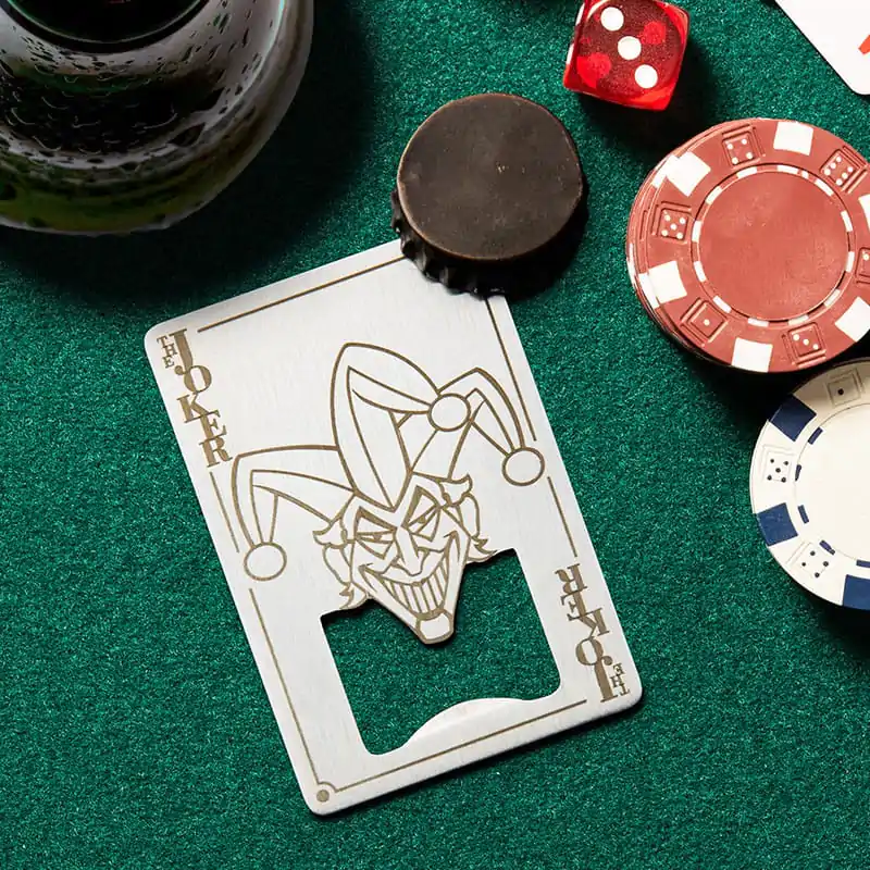 DC Comics Otvárač na fľaše Joker Playing Card 8 cm produktová fotografia