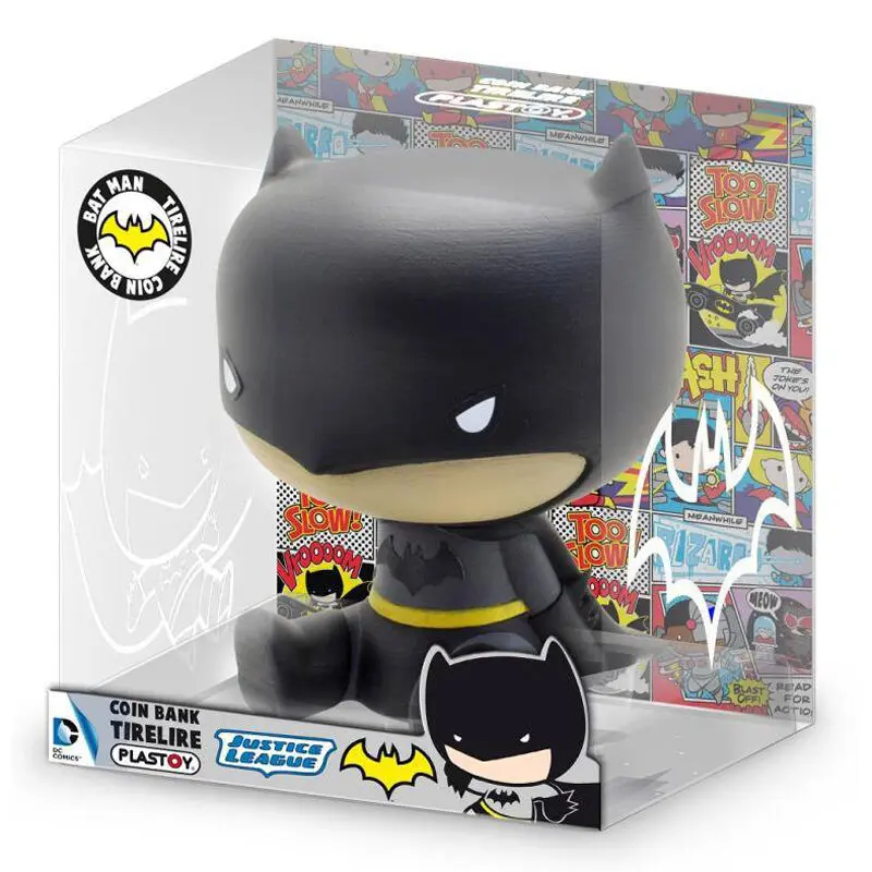 DC Comics Justice League Batman Chibi pokladnička figúrka 16cm termékfotó