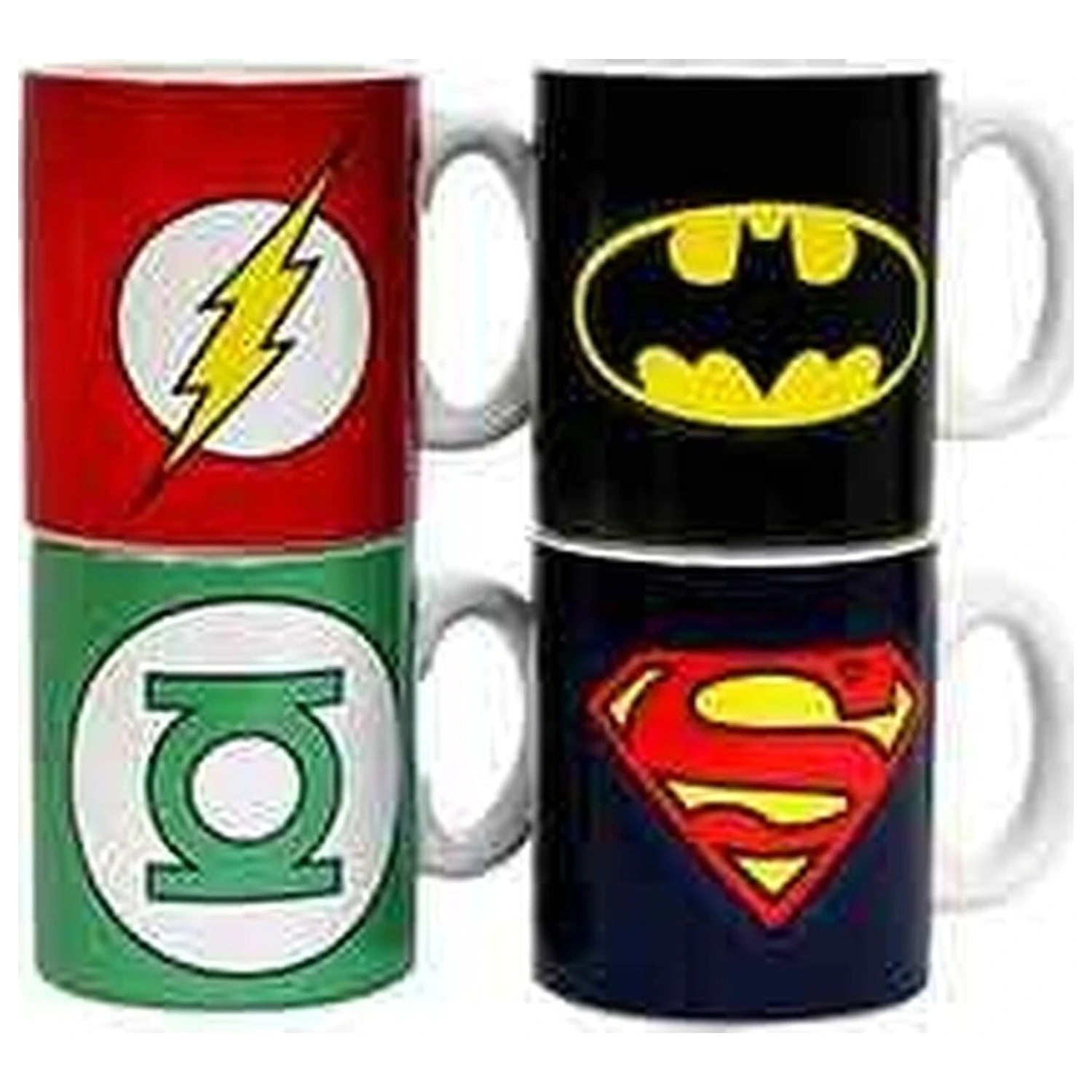 DC Comics Ceramic Mini hrnčeky na kávu Logos 8 cm Set produktová fotografia