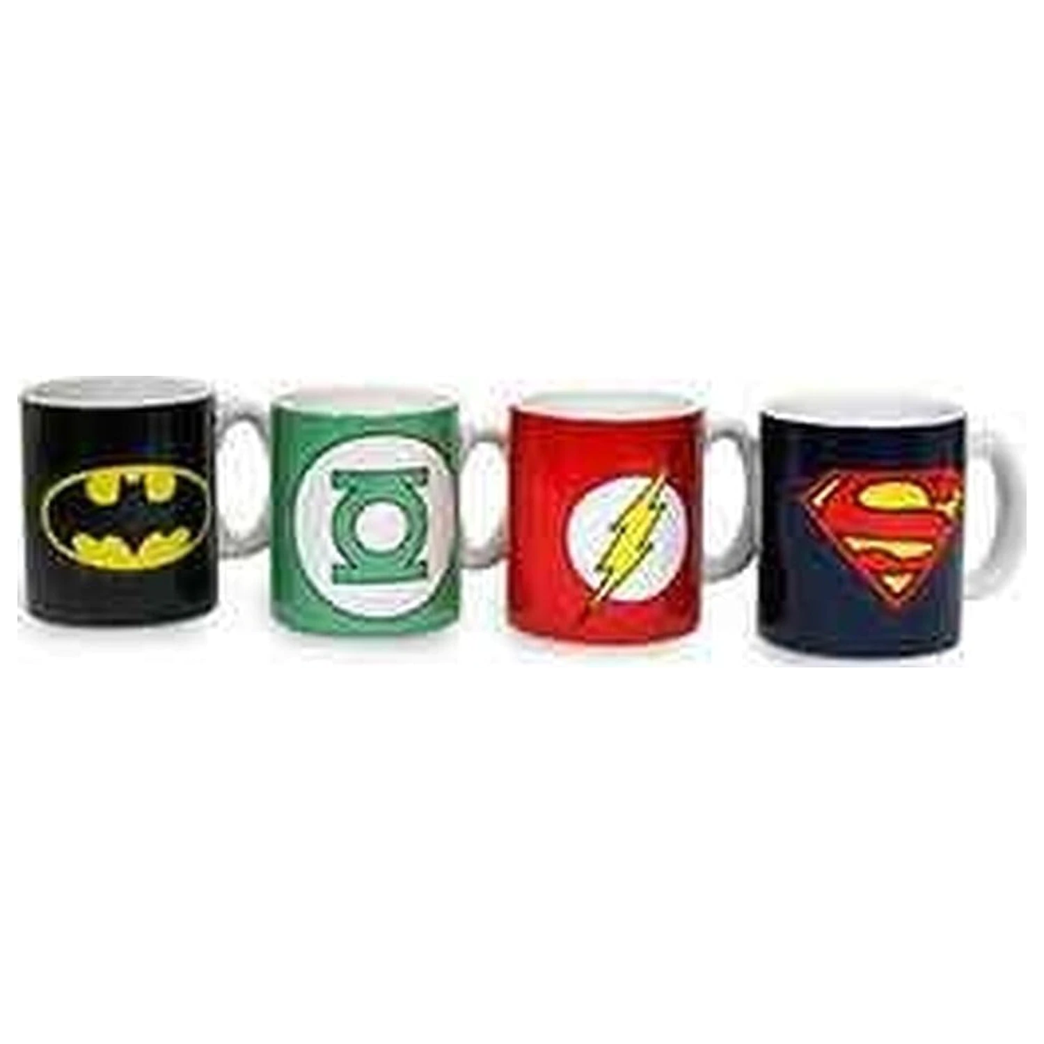 DC Comics Ceramic Mini hrnčeky na kávu Logos 8 cm Set produktová fotografia