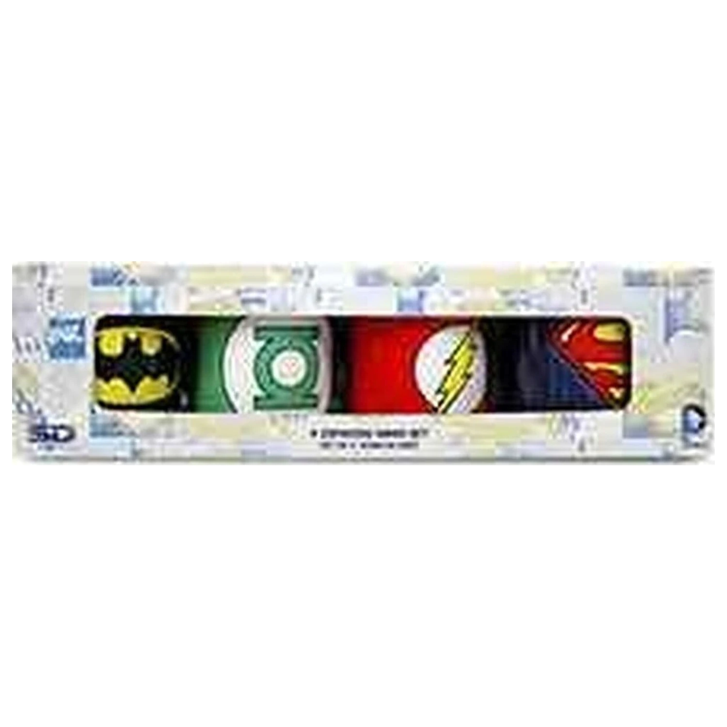 DC Comics Ceramic Mini hrnčeky na kávu Logos 8 cm Set produktová fotografia