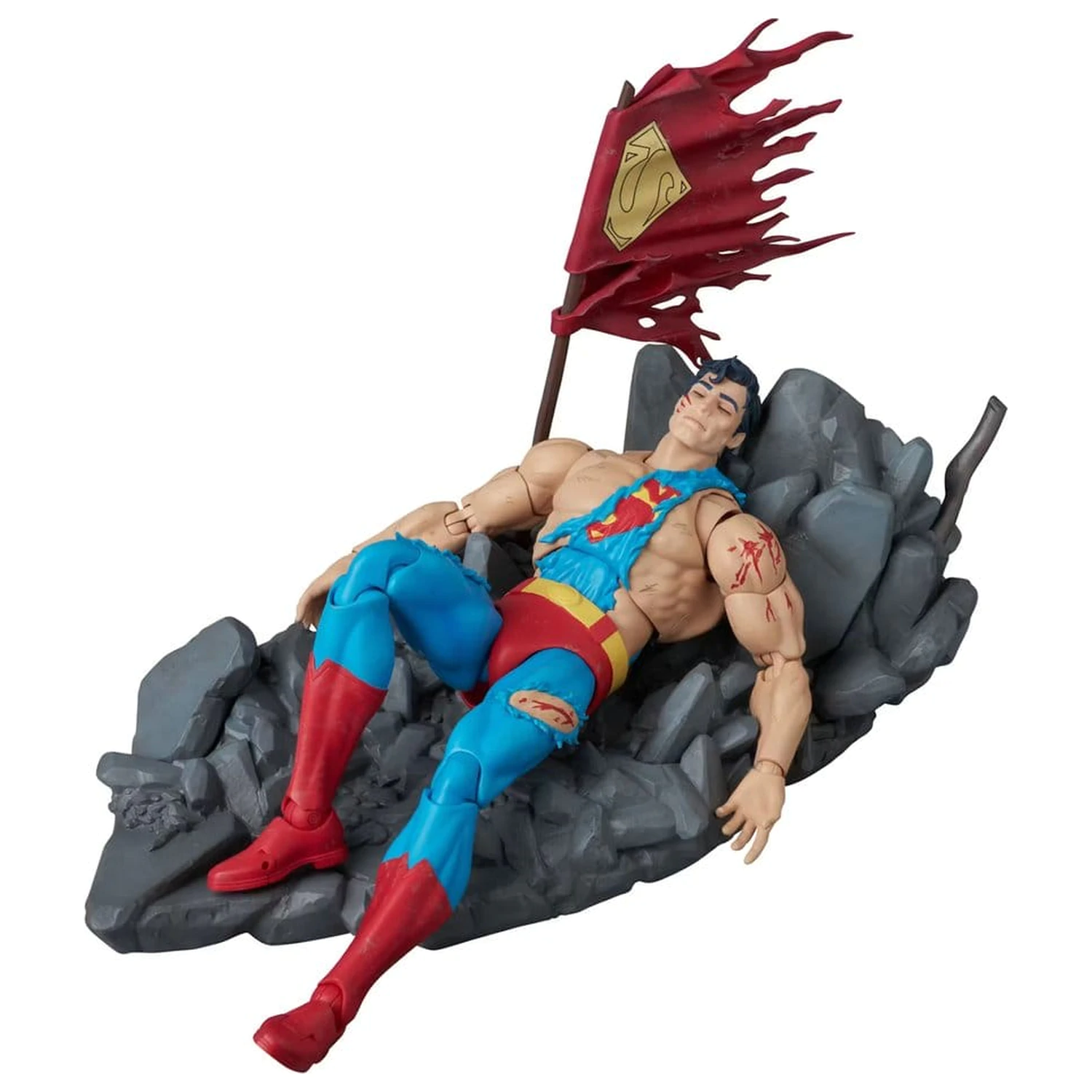 DC Comics MAFEX akčná figúrka Superman (The Death of Superman) 16 cm produktová fotografia
