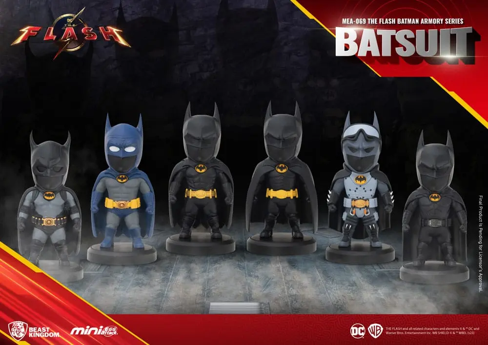 DC Comics Mini Egg Attack Figúrka 6-balenie + 1 The Flash Series Batman Armory Blind Box Set 8 cm produktová fotografia