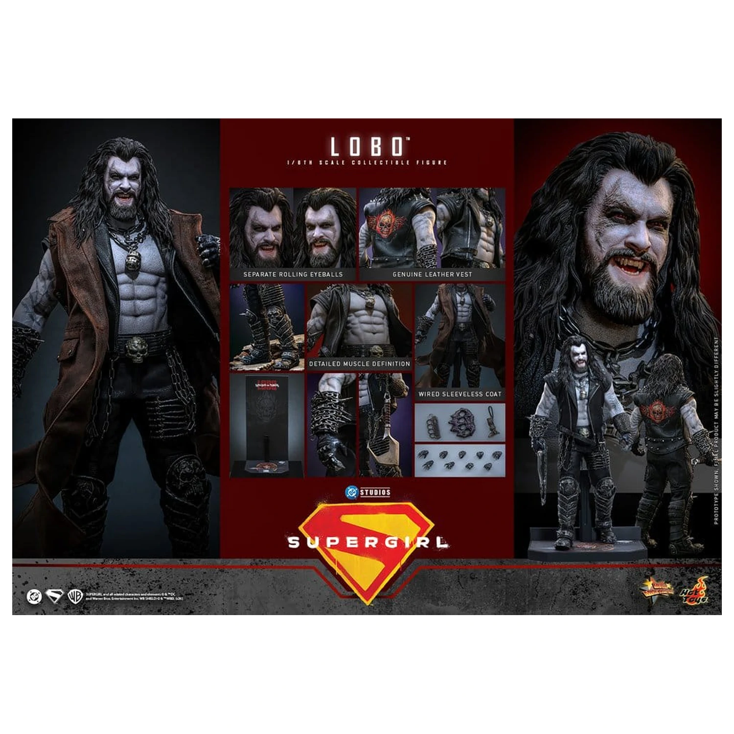 DC Comics Movie Masterpiece akčná figúrka 1/6 Lobo 33 cm produktová fotografia