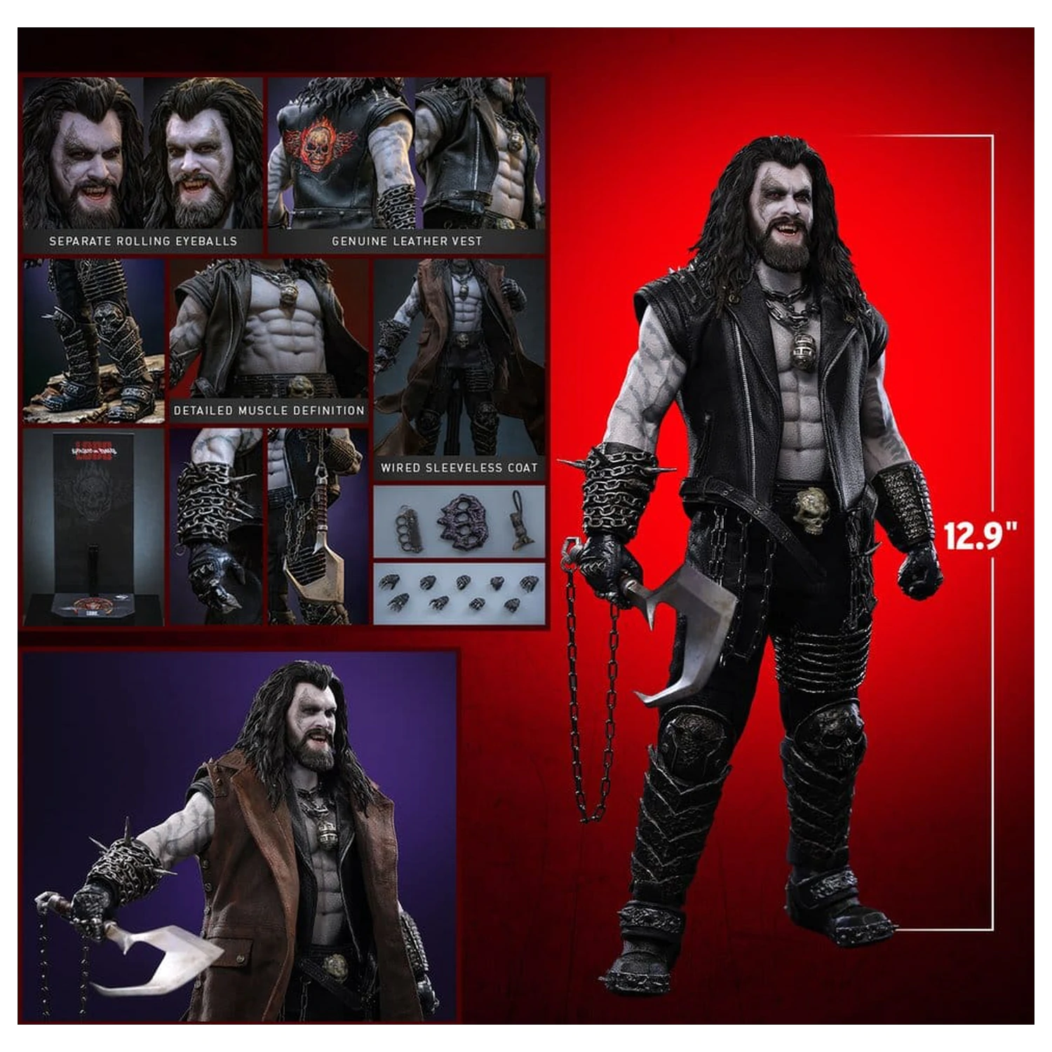 DC Comics Movie Masterpiece akčná figúrka 1/6 Lobo 33 cm produktová fotografia