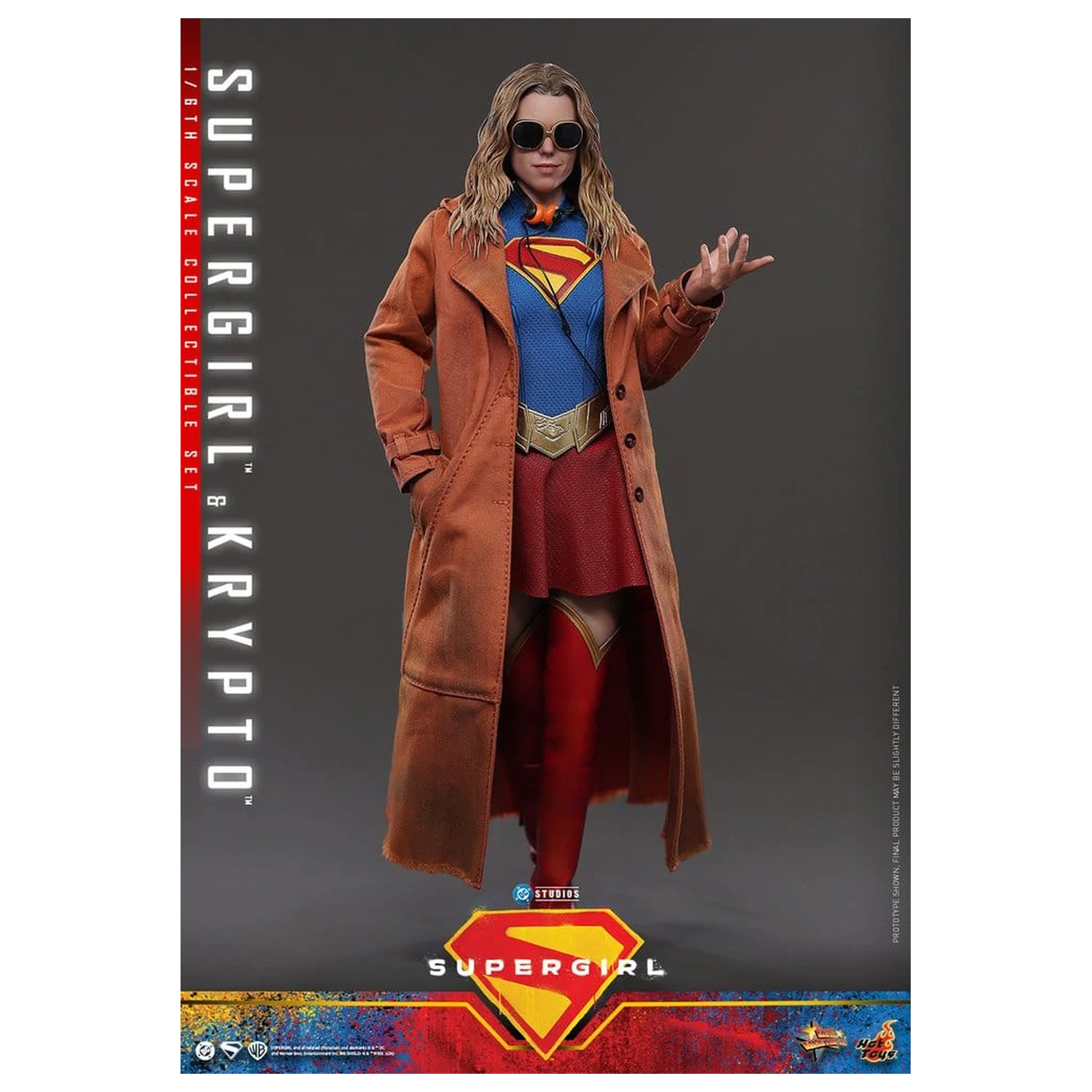 DC Comics Movie Masterpiece súprava akčných figúrok Supergirl & Krypto 28 cm produktová fotografia