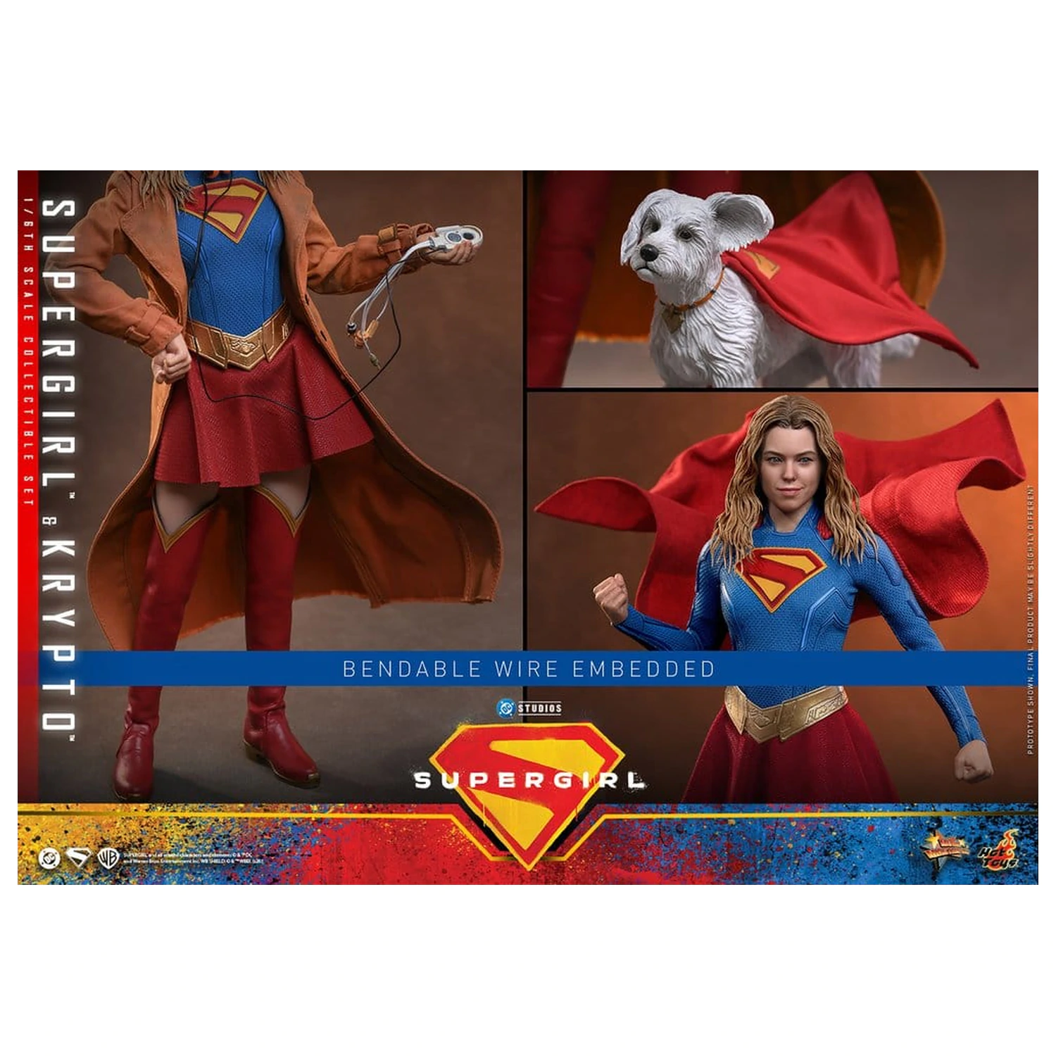 DC Comics Movie Masterpiece súprava akčných figúrok Supergirl & Krypto 28 cm produktová fotografia