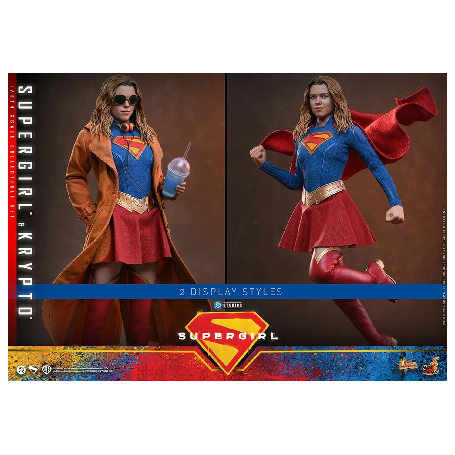 DC Comics Movie Masterpiece súprava akčných figúrok Supergirl & Krypto 28 cm produktová fotografia
