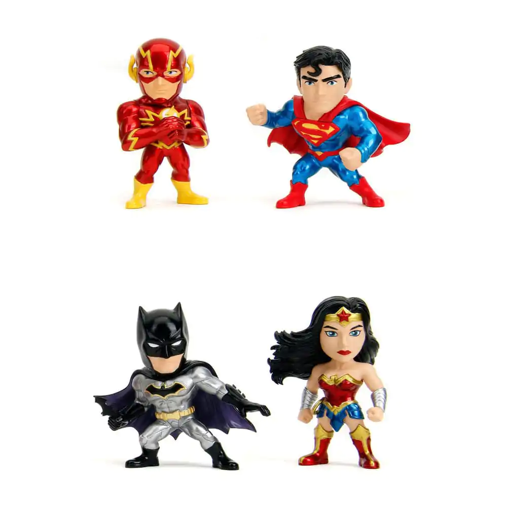 DC Comics Nano Metalfigs Diecast Mini Figúrky 4-Pack Wave 1 4 cm termékfotó