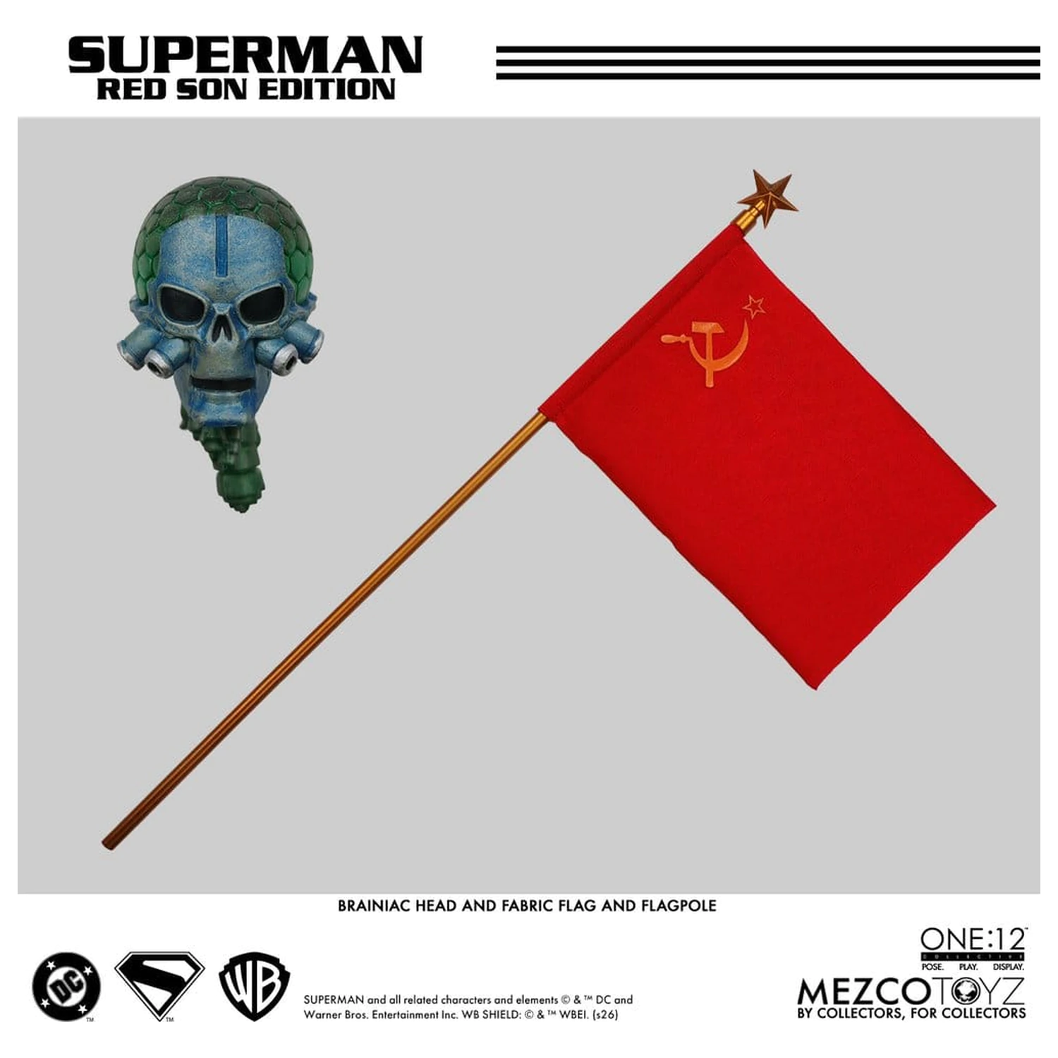 DC Comics One:12 Collective akčná figúrka 1/12 Superman: Red Son 17 cm produktová fotografia