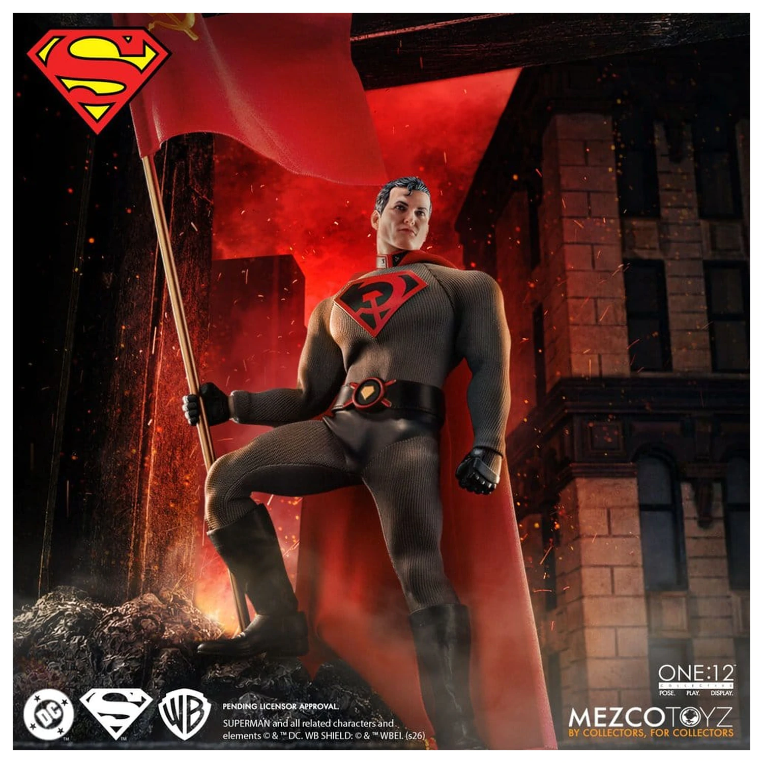 DC Comics One:12 Collective akčná figúrka 1/12 Superman: Red Son 17 cm produktová fotografia