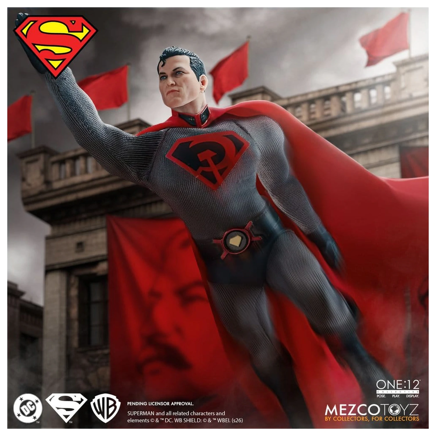 DC Comics One:12 Collective akčná figúrka 1/12 Superman: Red Son 17 cm produktová fotografia