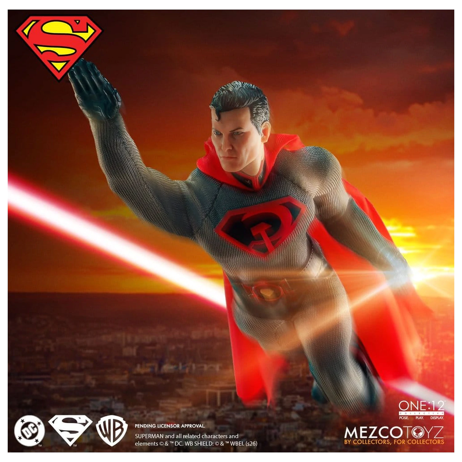 DC Comics One:12 Collective akčná figúrka 1/12 Superman: Red Son 17 cm produktová fotografia
